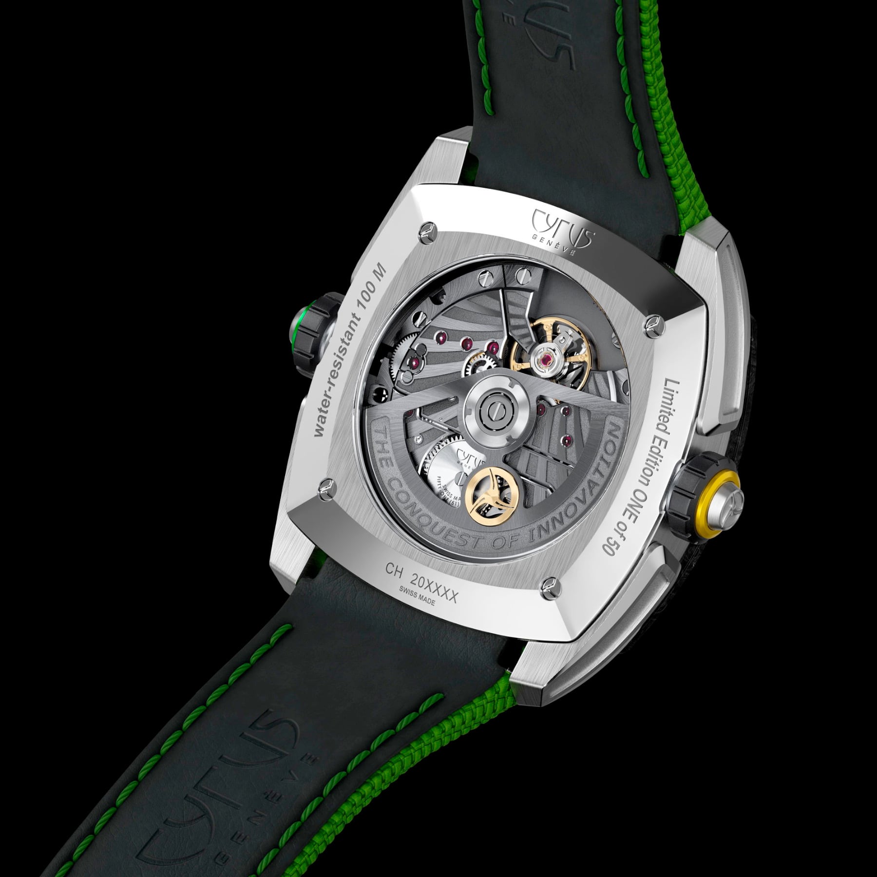 Cyrus Klepcys Dice Lime Carbon 539.508.TC.B