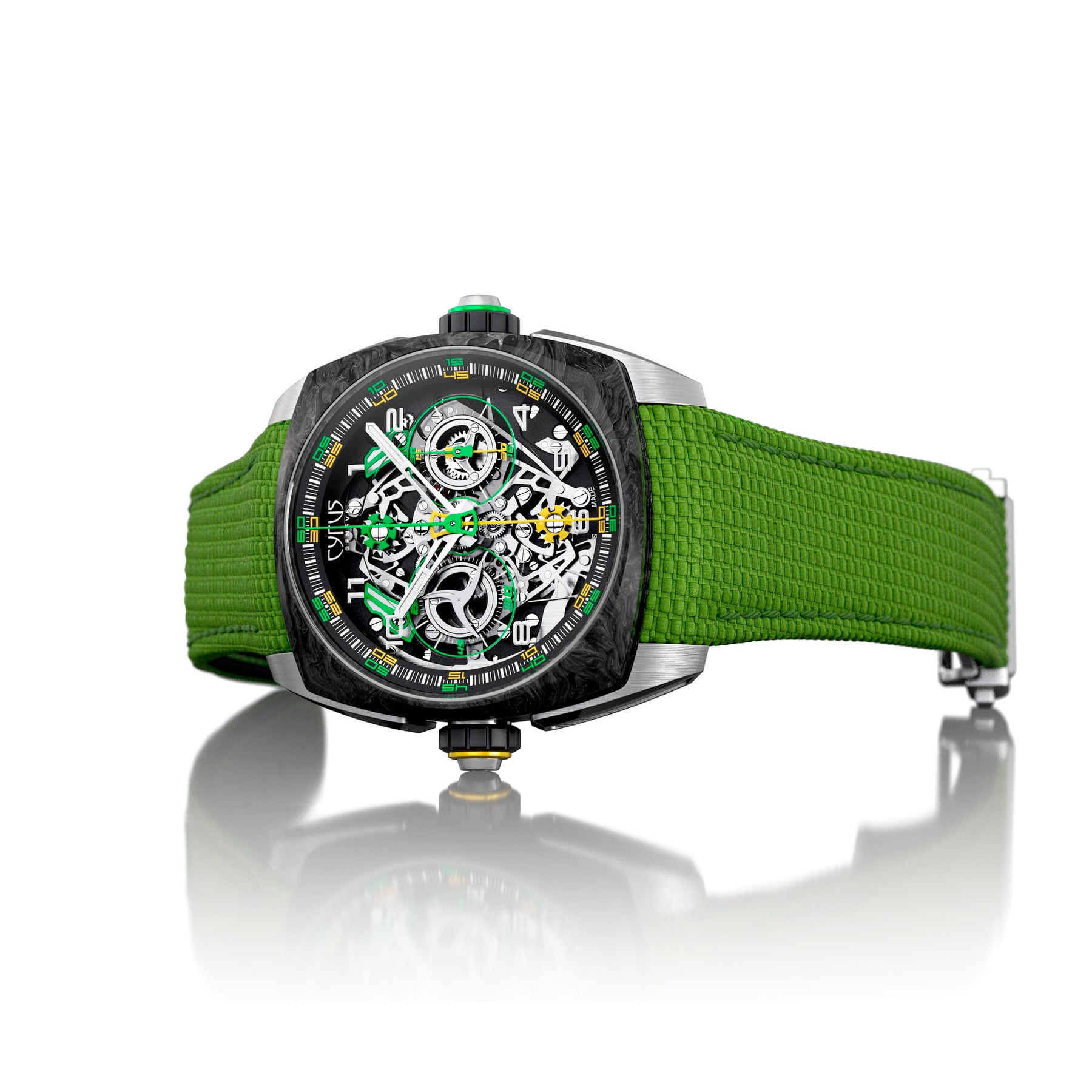 Cyrus Klepcys Dice Lime Carbon 539.508.TC.B