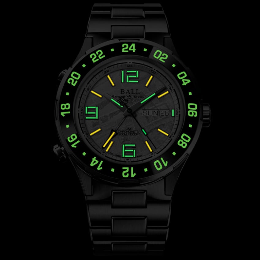 Ball Roadmaster Marine GMT Meteorite 40mm DG3000A-S14CJ-MSL