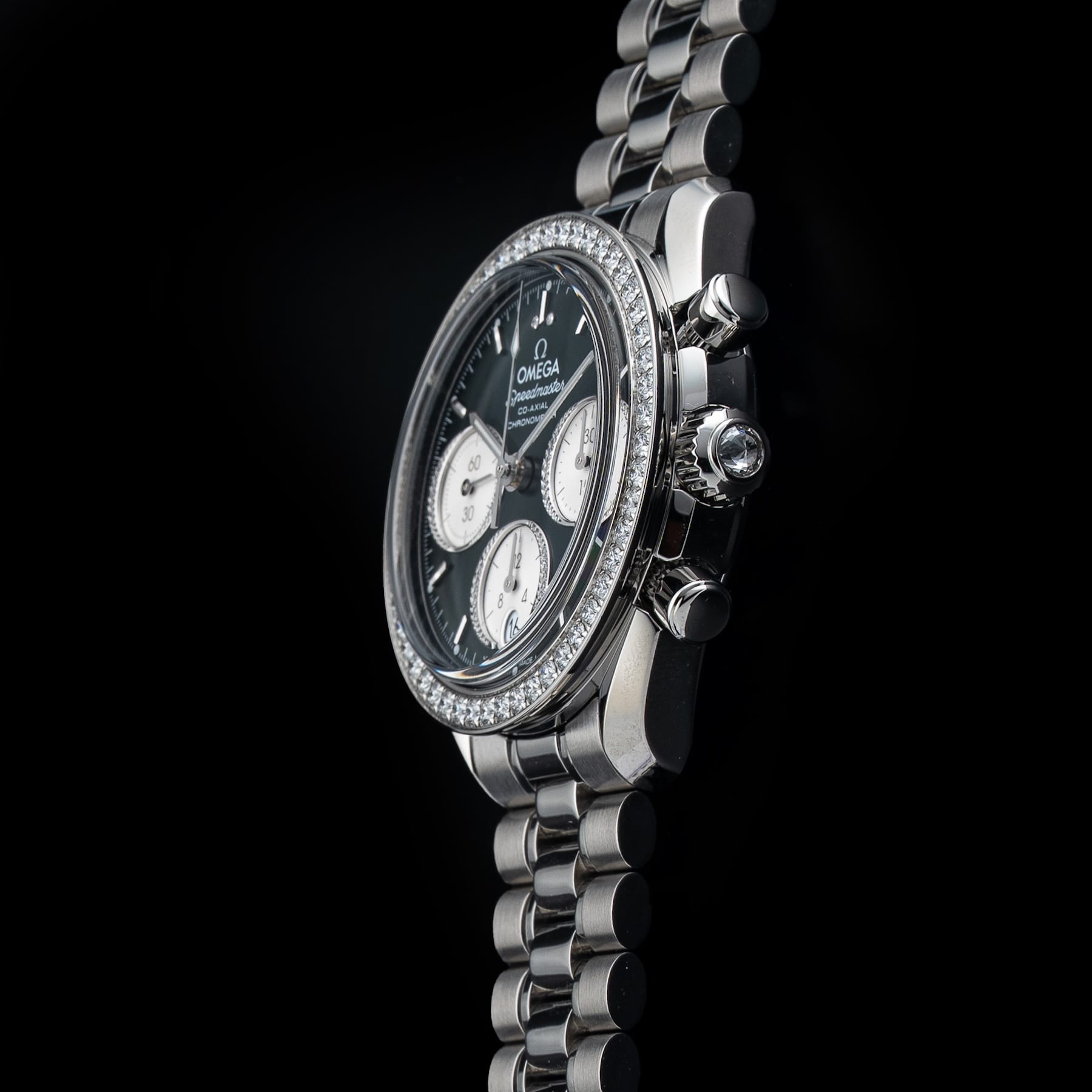 Omega Speedmaster 38 Co-Axial Chronograph 38mm Steel on Bracelet 324.15.38.50.60.001