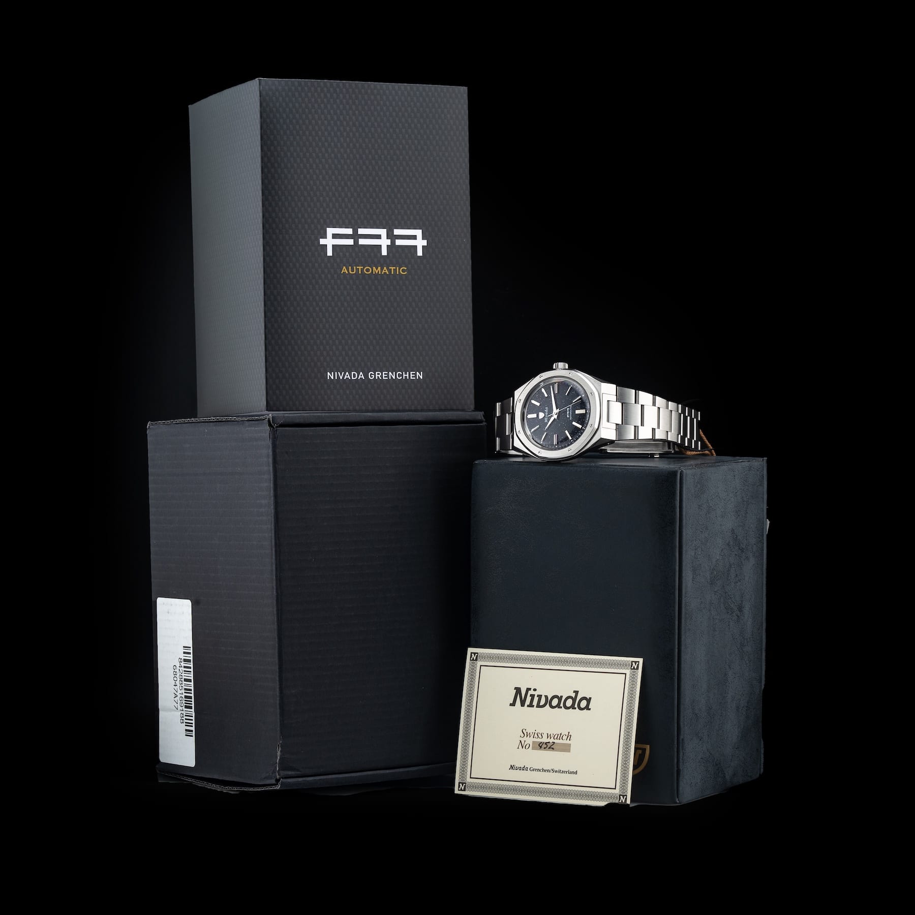 Nivada Grenchen F77 Aventurine MK2 38mm 68047A77