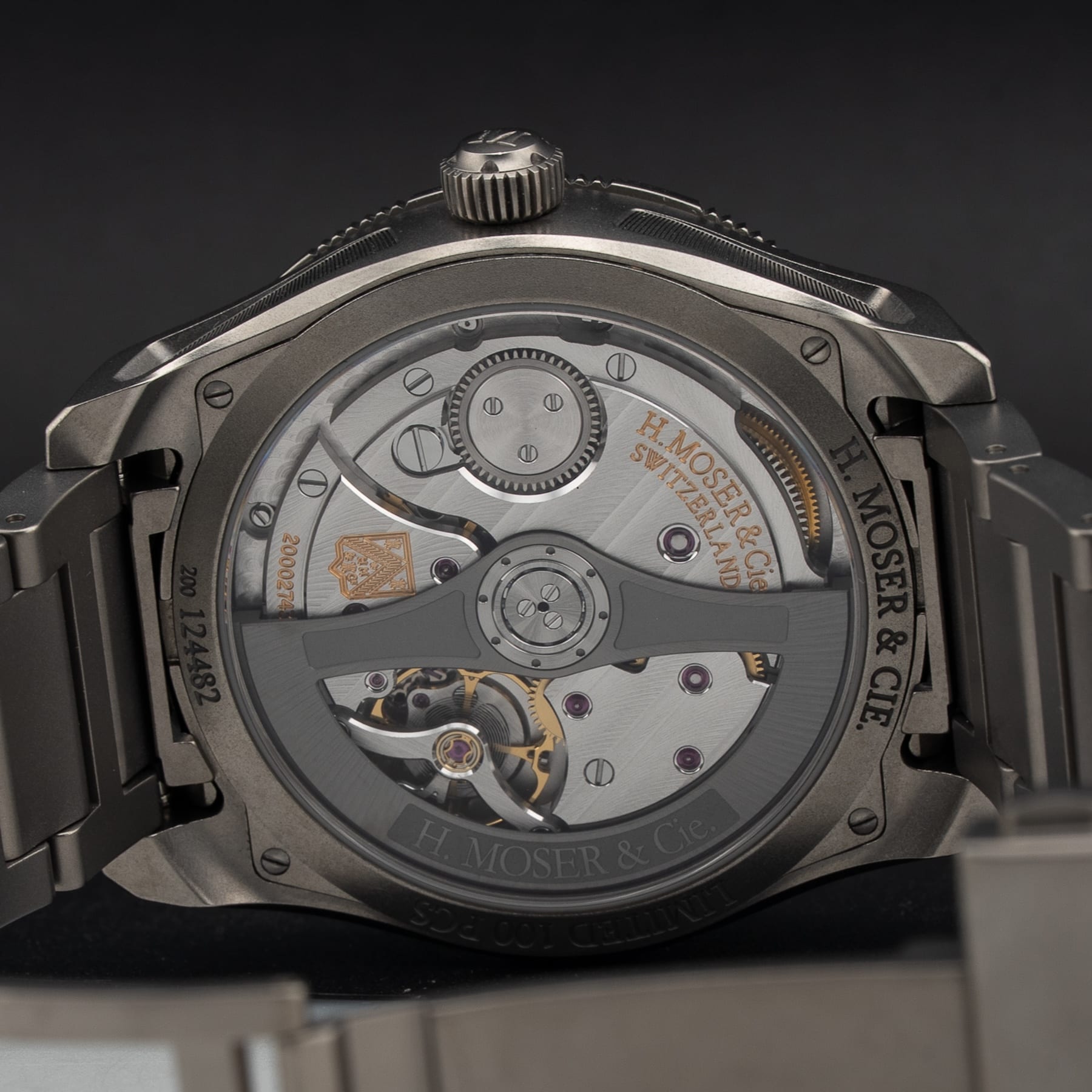 H. Moser & Cie. Pioneer S RB Centre Seconds 3200-0500