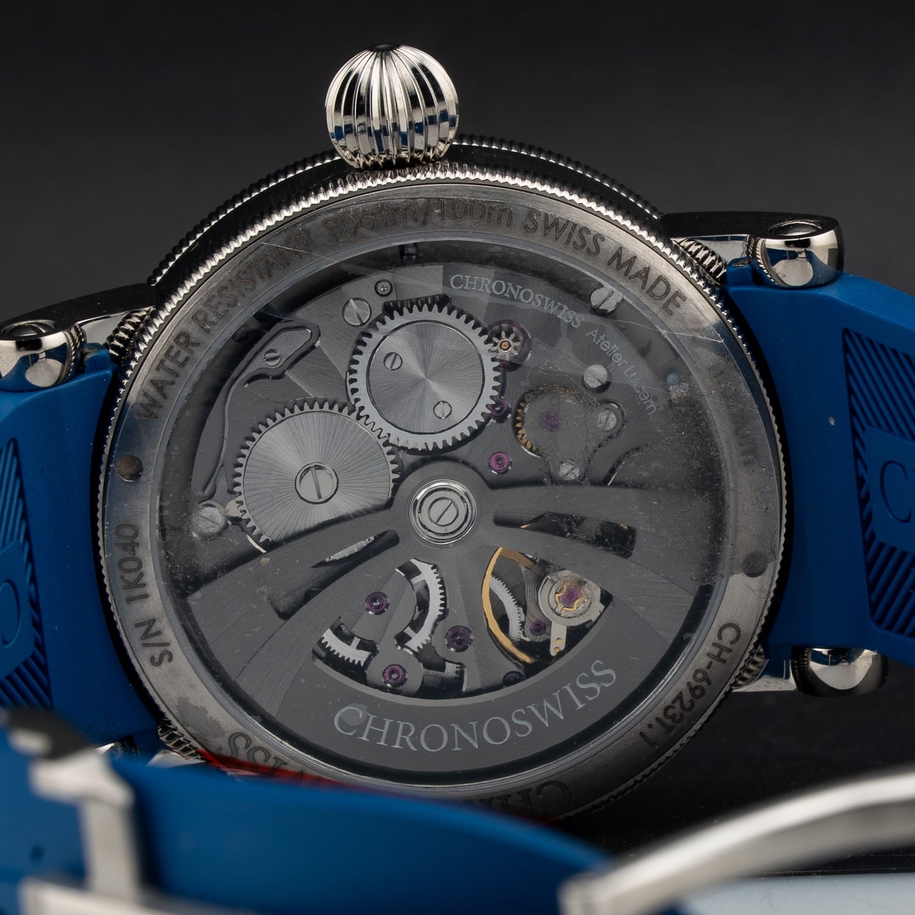 Chronoswiss ReSec Vertical Blue CH-6923T.1-BL Limited