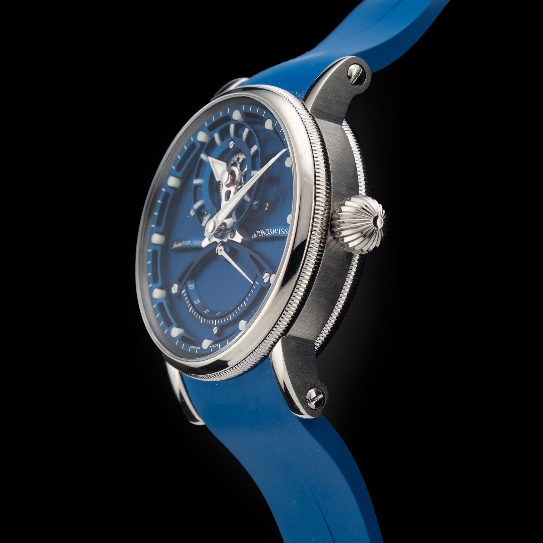 Chronoswiss ReSec Vertical Blue CH-6923T.1-BL Limited