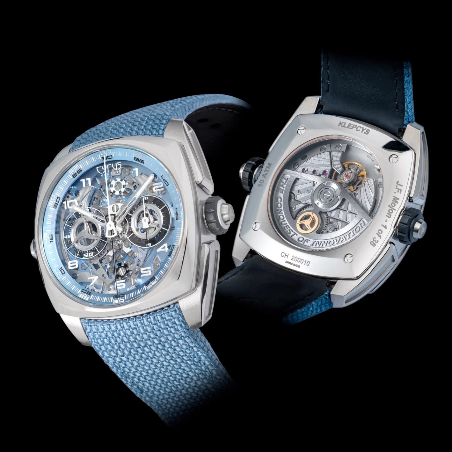 Cyrus Klepcys Dice Glacial Blue 539.508.TT.D