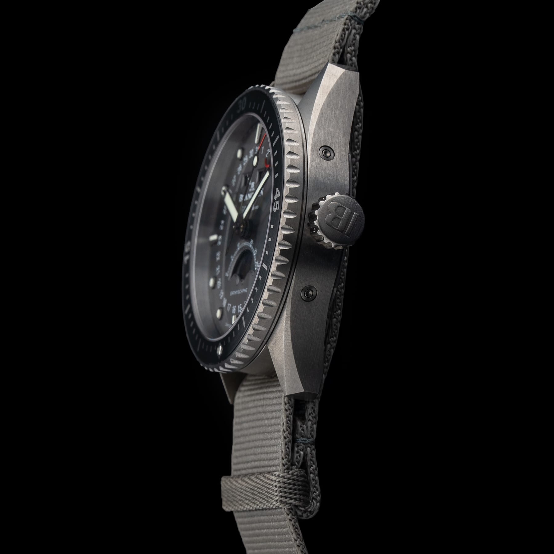 Blancpain Fifty Fathoms Bathyscaphe Complete Calendar Titanium 5054 1210 NAGA