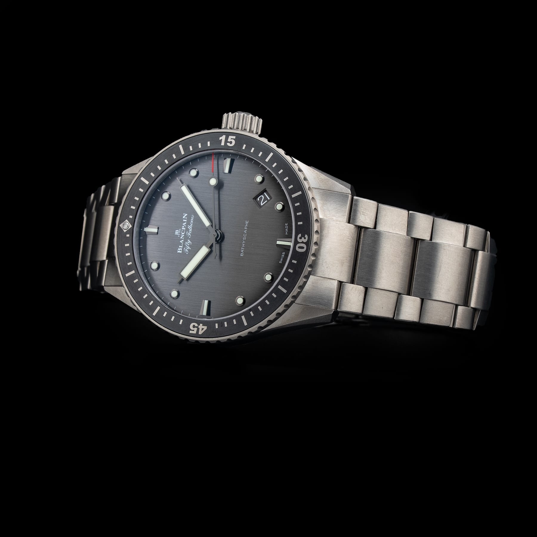 Blancpain Fifty Fathoms Bathyscaphe 5000 1210 98S