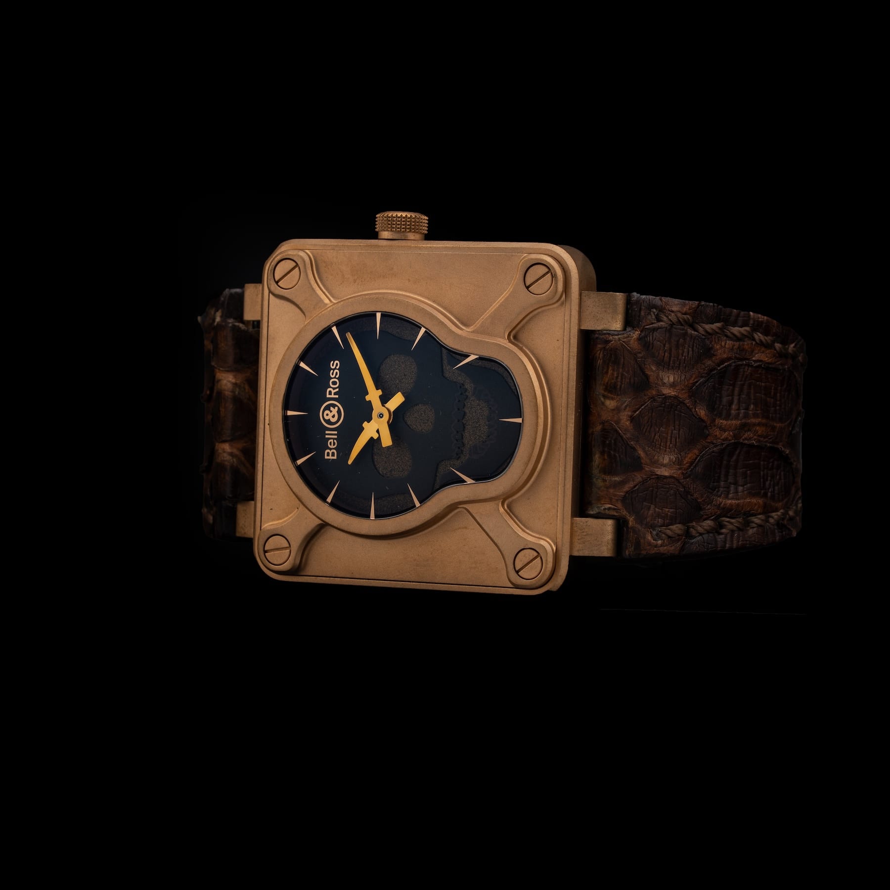Bell & Ross BR 01 Skull Bronze BR0192-SKULL-BR