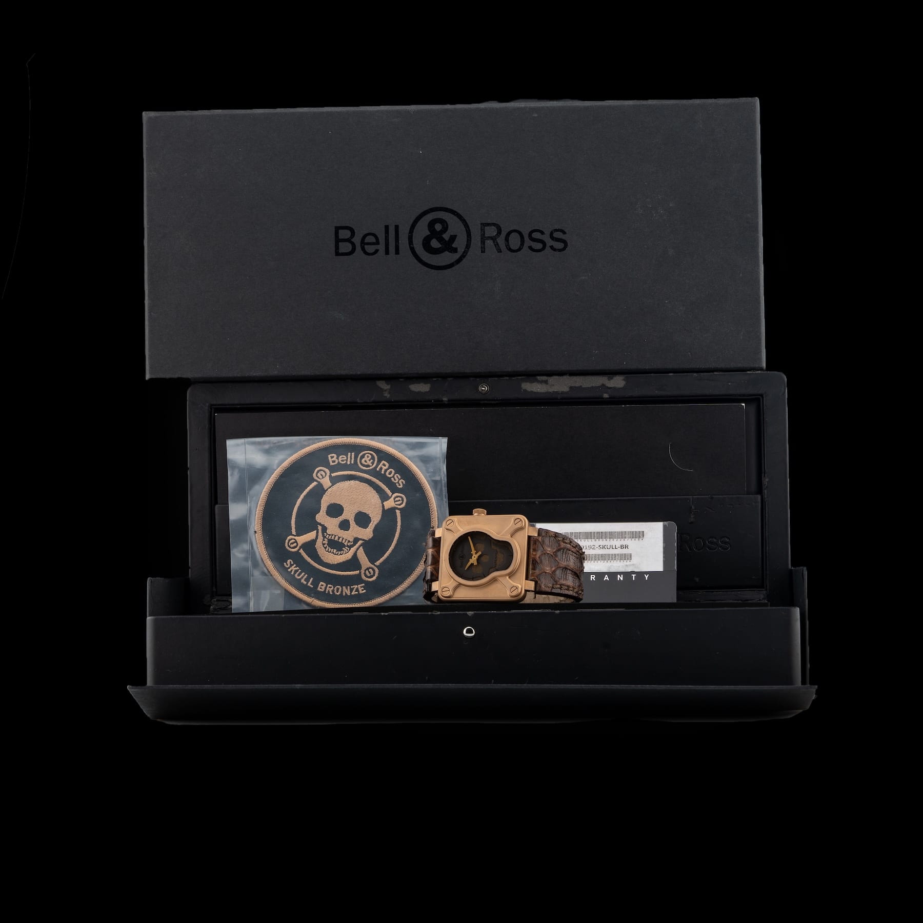 Bell & Ross BR 01 Skull Bronze BR0192-SKULL-BR