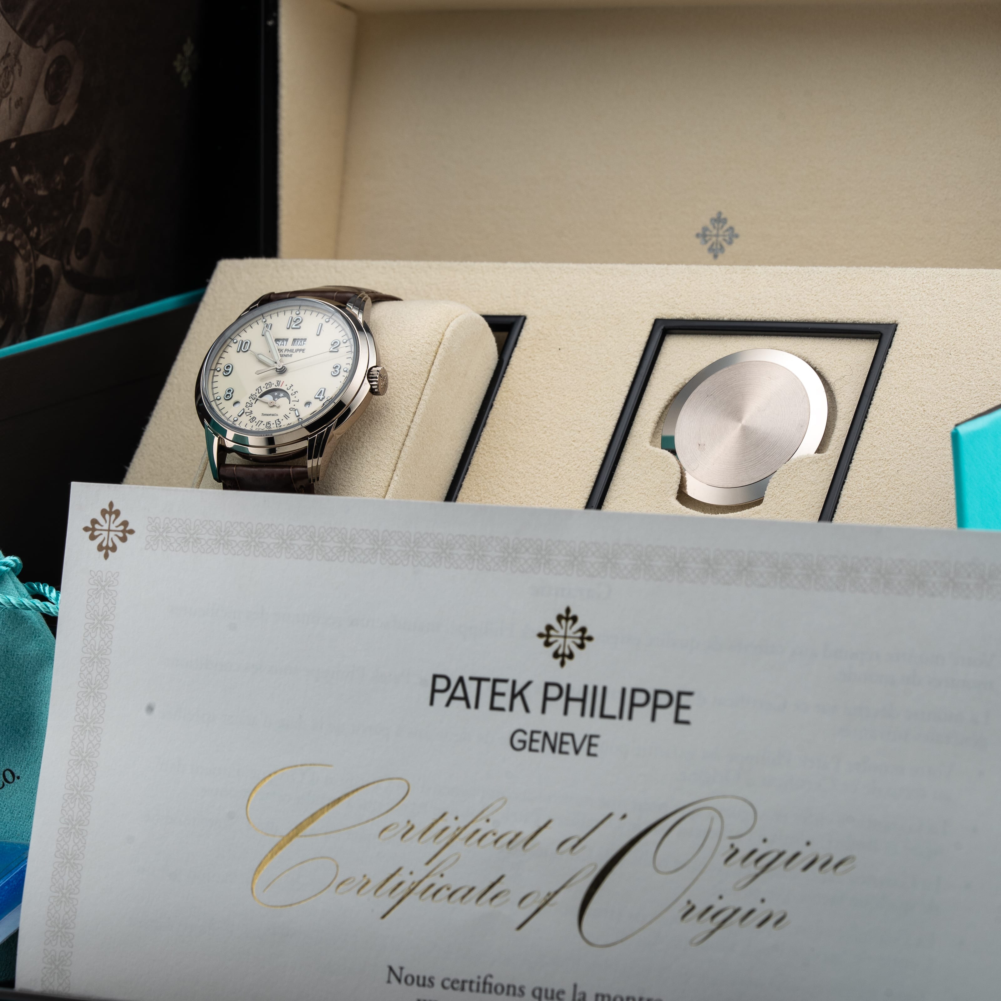 Patek Philippe Perpetual Calendar 5320G-001 Tiffany-Stamped