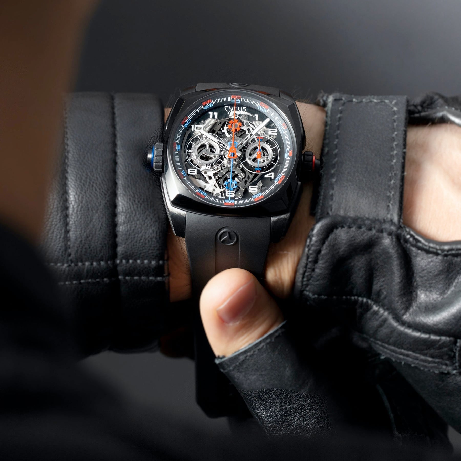 Cyrus Klepcys Dice Black DLC Titanium 539.508.DD.A
