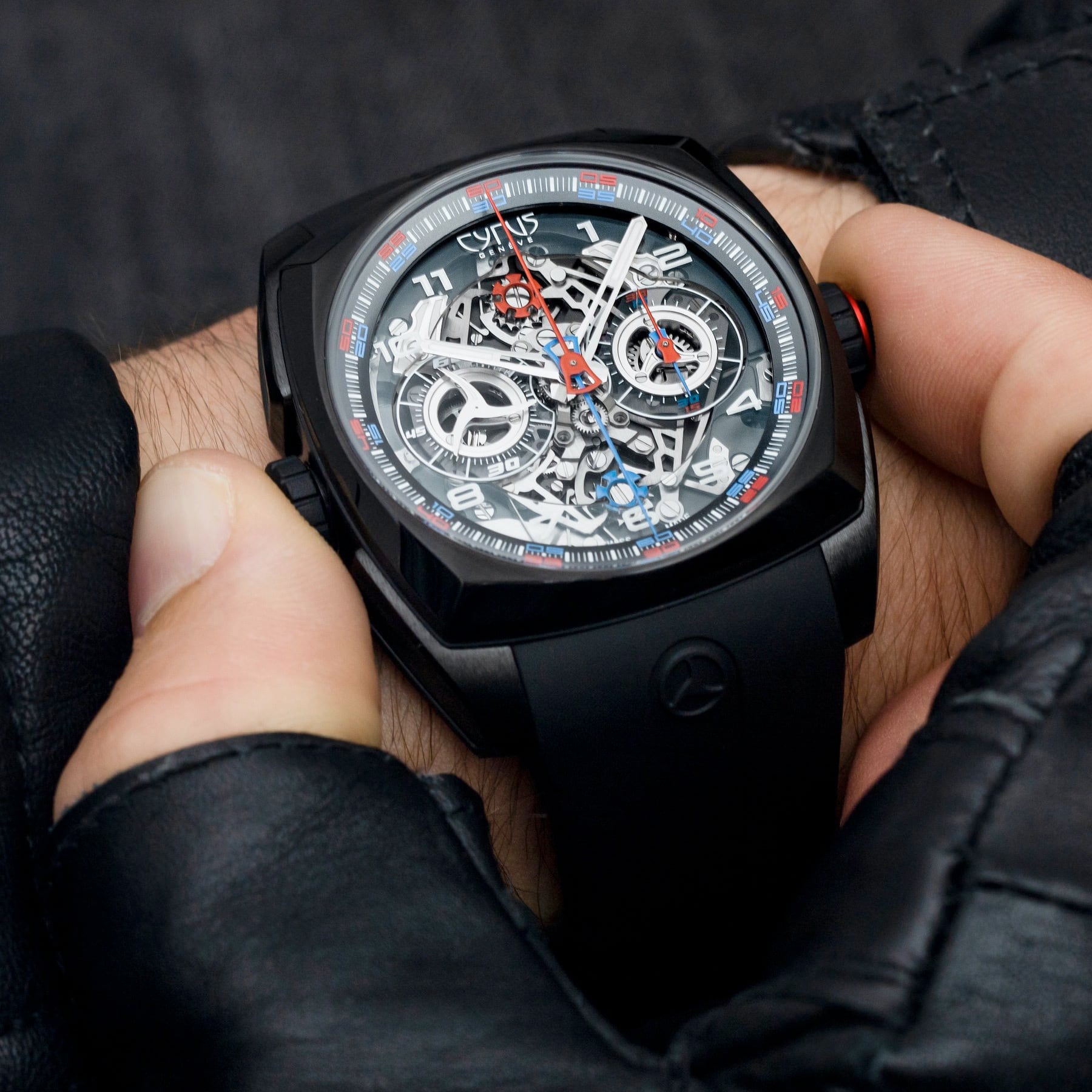 Cyrus Klepcys Dice Black DLC Titanium 539.508.DD.A