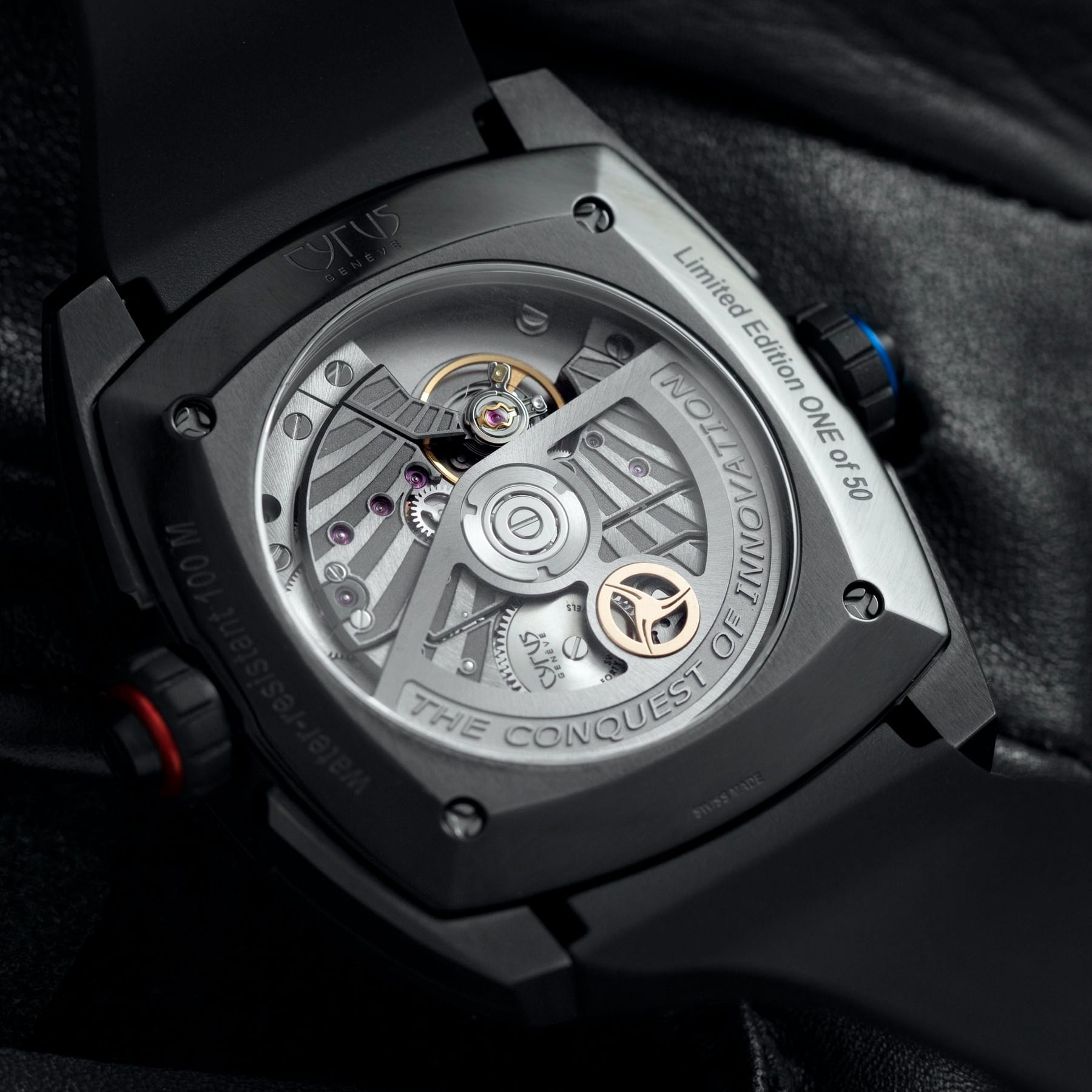Cyrus Klepcys Dice Black DLC Titanium 539.508.DD.A