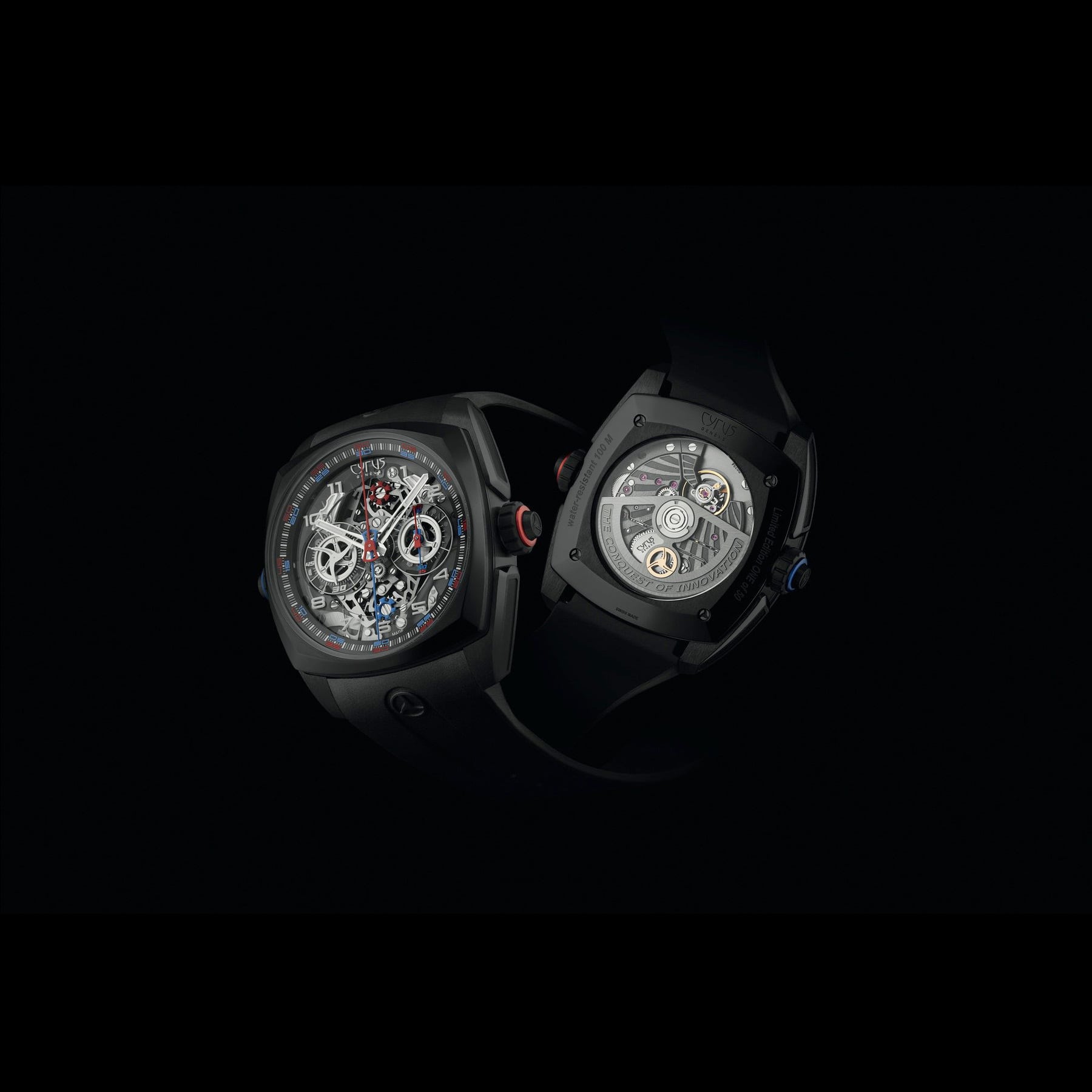 Cyrus Klepcys Dice Black DLC Titanium 539.508.DD.A