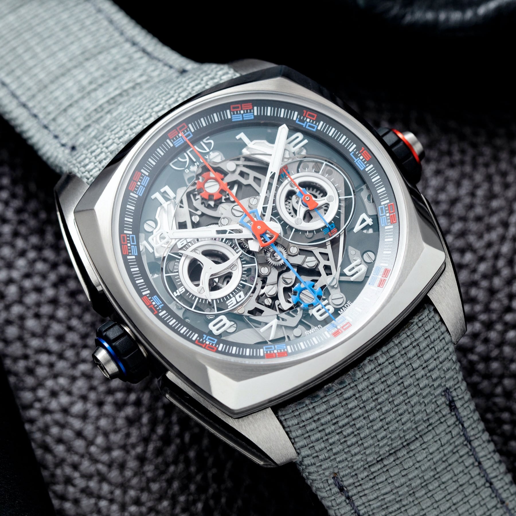 Cyrus Klepcys Dice Titanium 539.508.TT.A