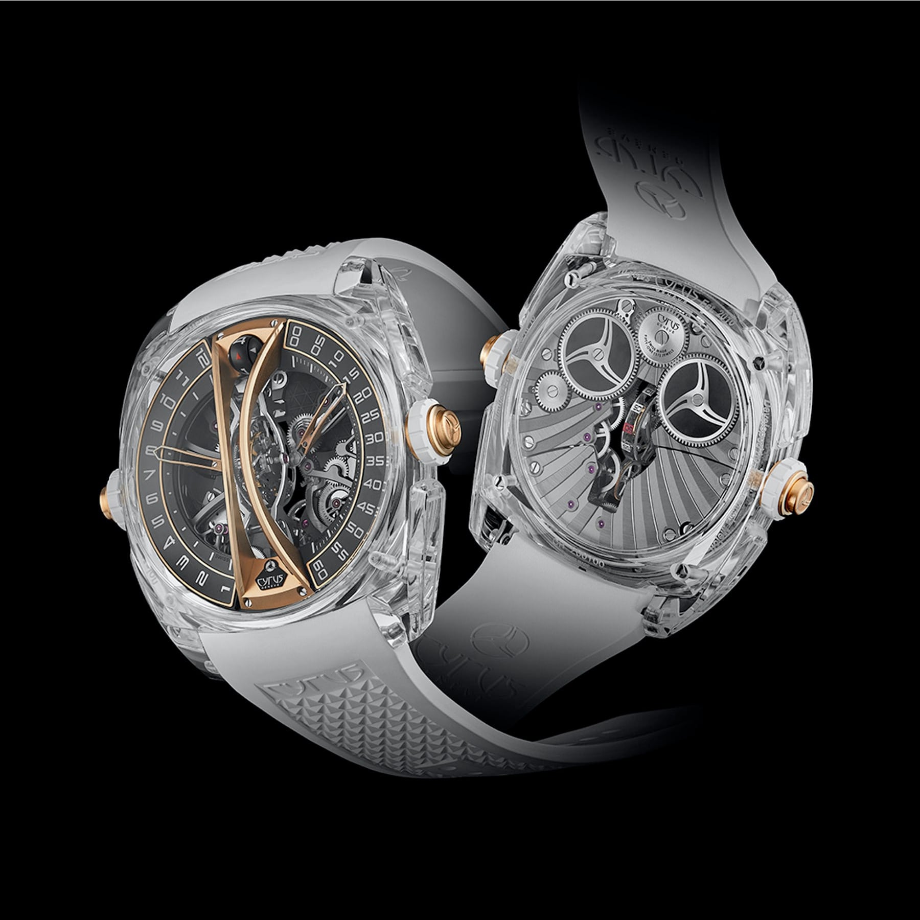 Cyrus Klepcys Vertical Skeleton Tourbillon Sapphire 539.506.ZG.A