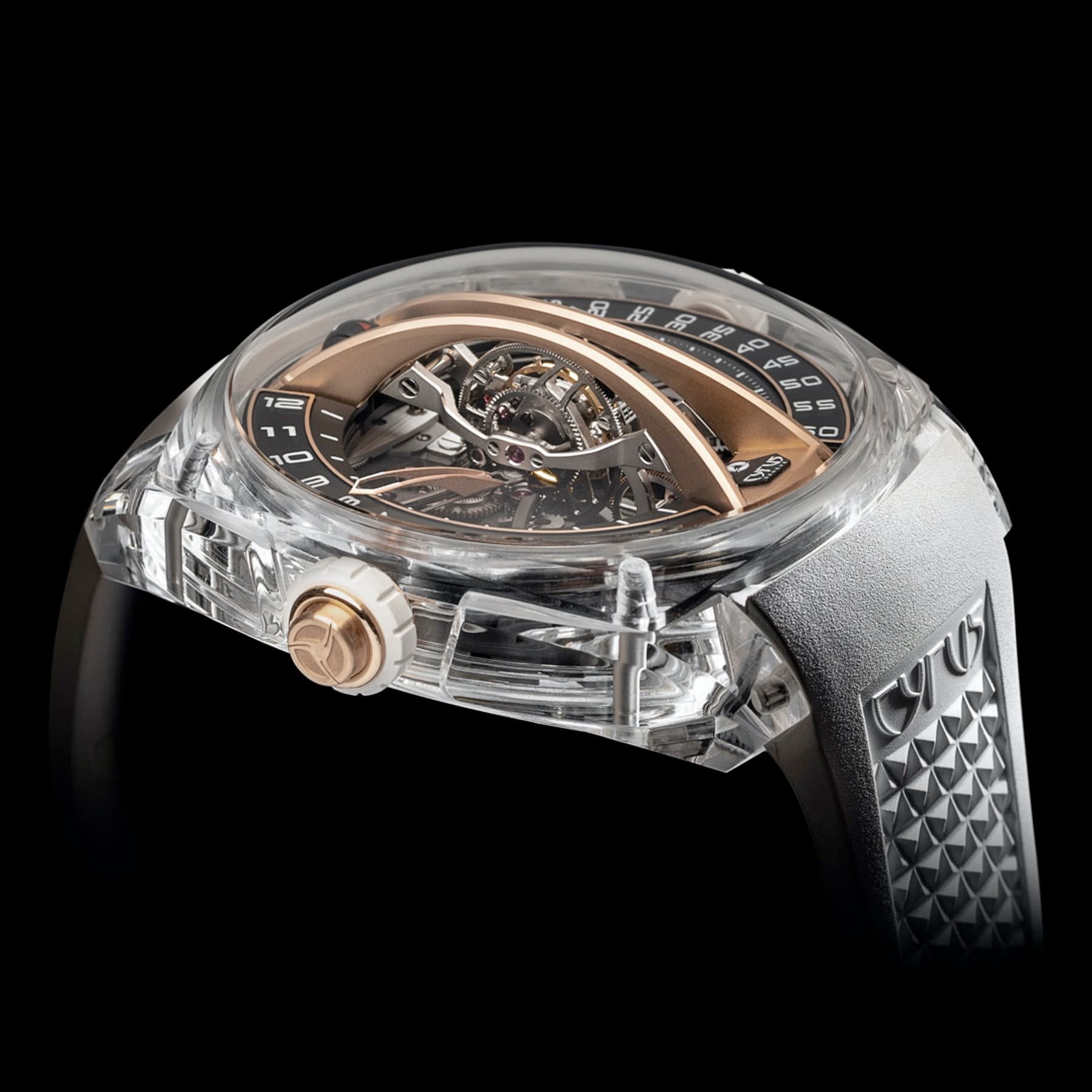 Cyrus Klepcys Vertical Skeleton Tourbillon Sapphire 539.506.ZG.A