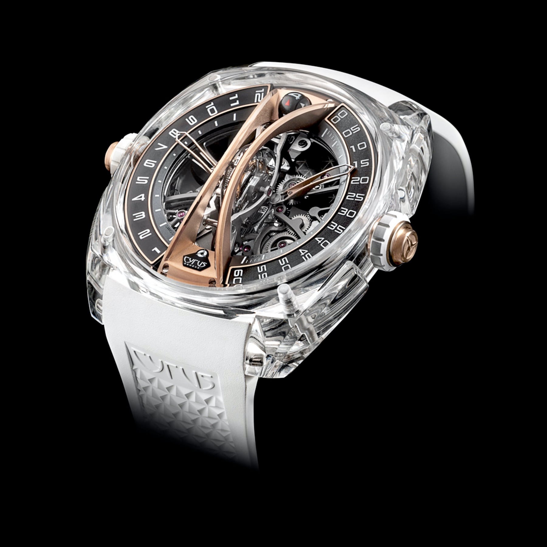 Cyrus Klepcys Vertical Skeleton Tourbillon Sapphire 539.506.ZG.A
