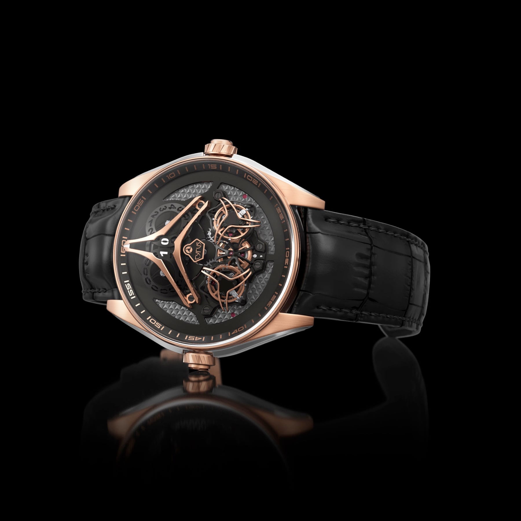 Cyrus Etheral Twin Orbital Tourbillon 518.501.GT.A