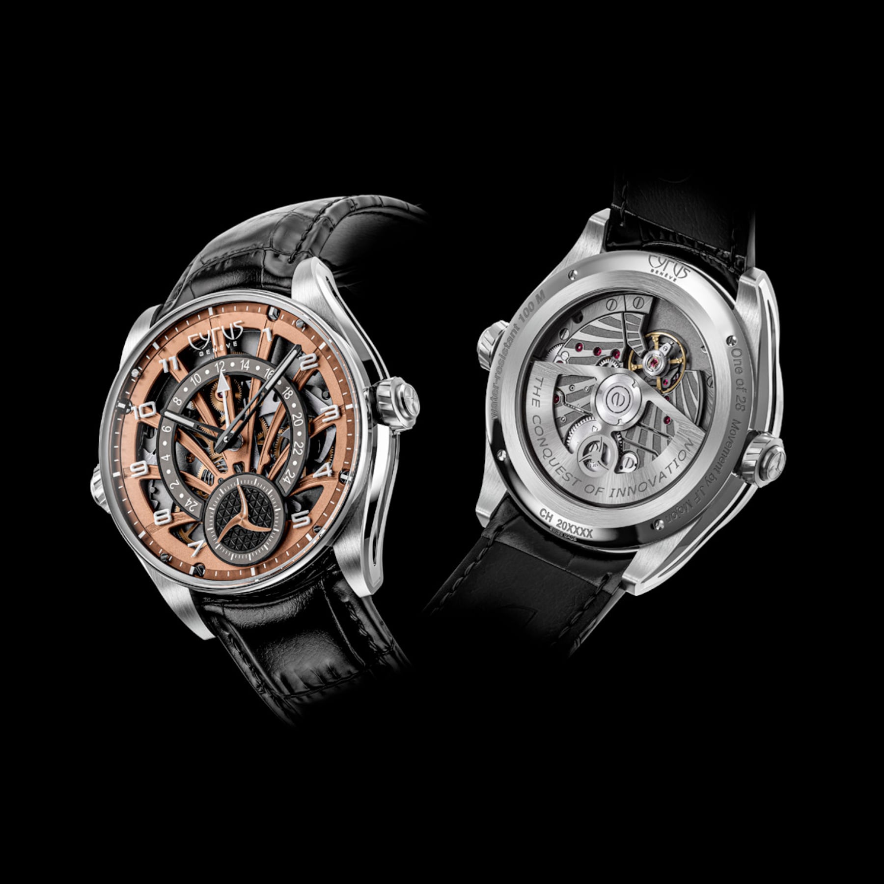 Cyrus Dominion GMT Titanium 528.507.TT.A