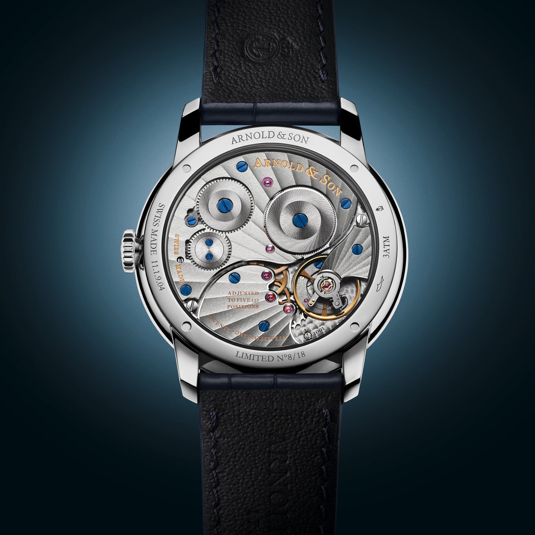 Arnold & Son HM Pietersite Steel 1LCDS.Z02A.C1506S