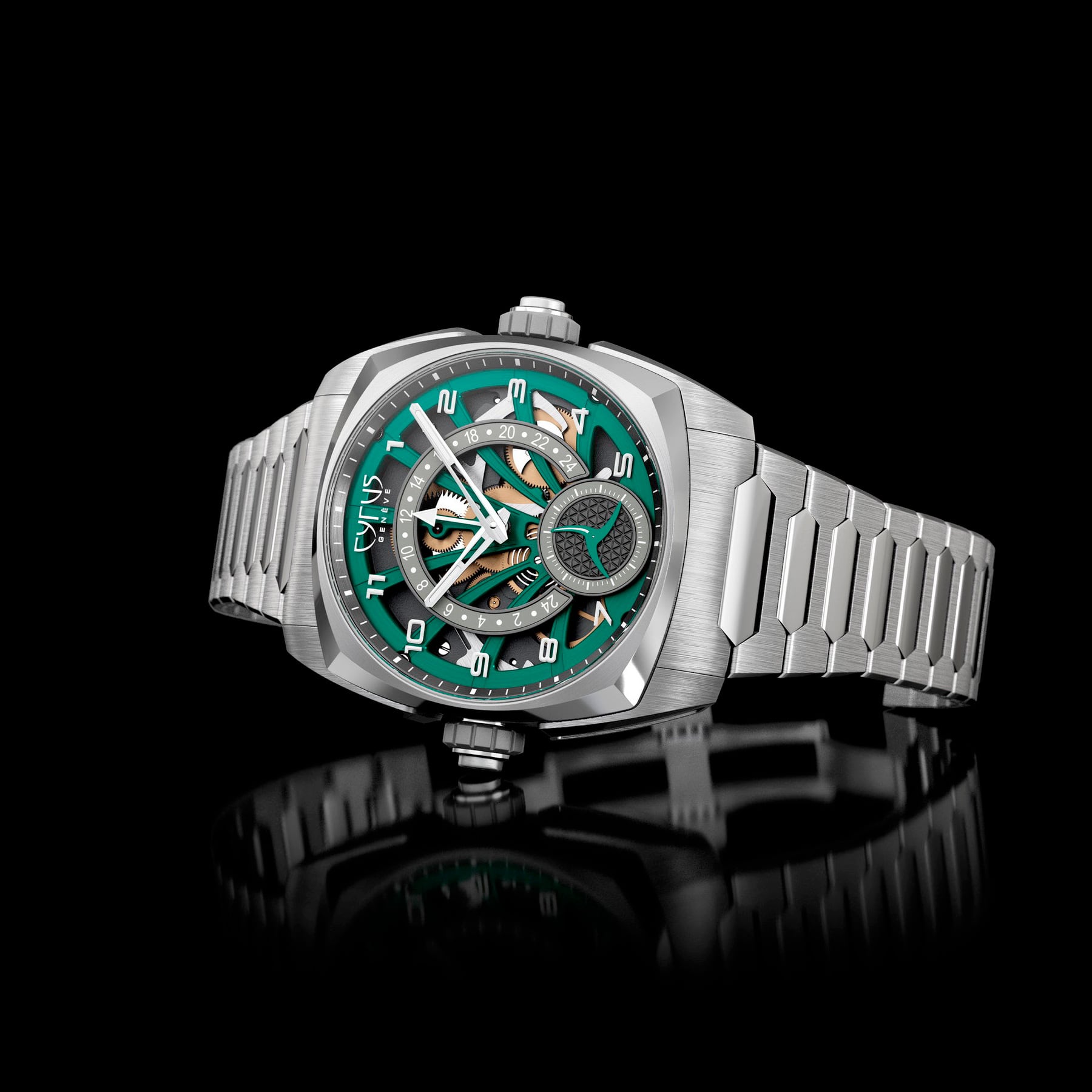 Cyrus Klepcys GMT Palm Green 539.507.TTM.C
