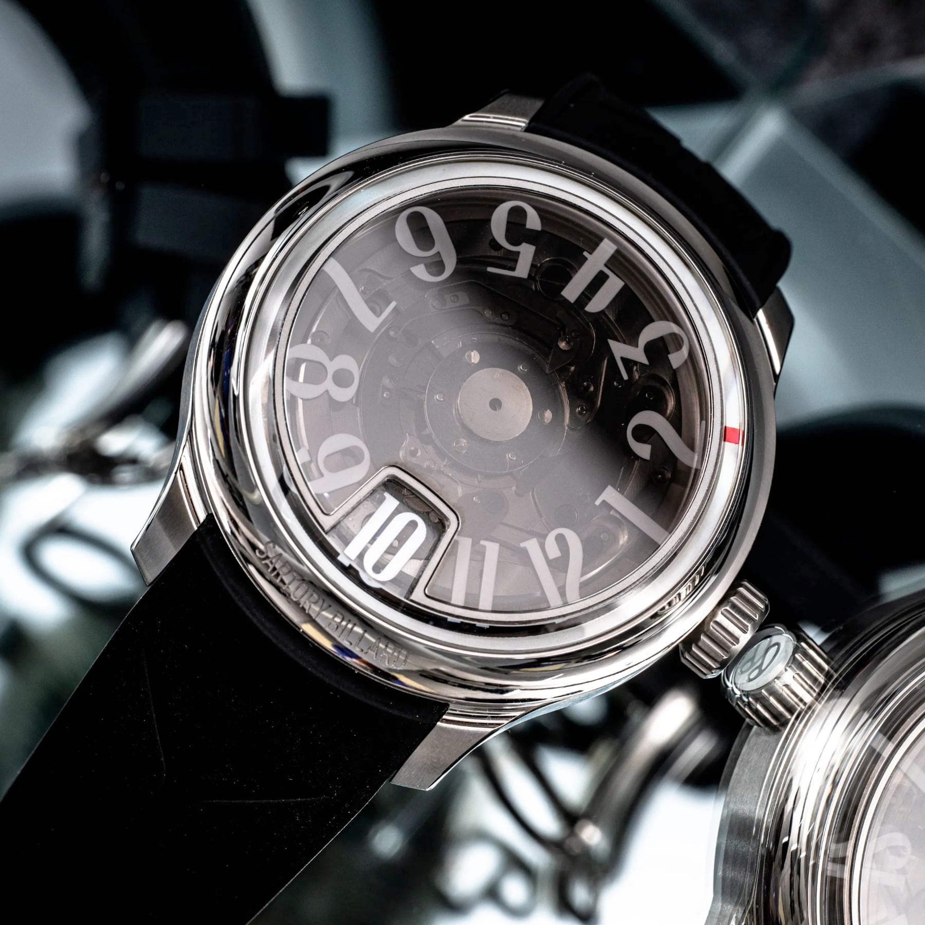 Sartory Billard SB10 Jumping Hour Black Sapphire