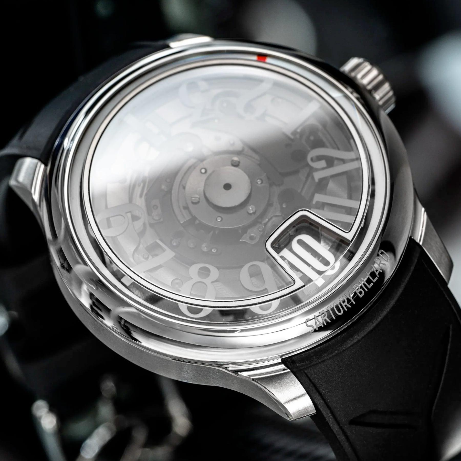 Sartory Billard SB10 Jumping Hour Black Sapphire