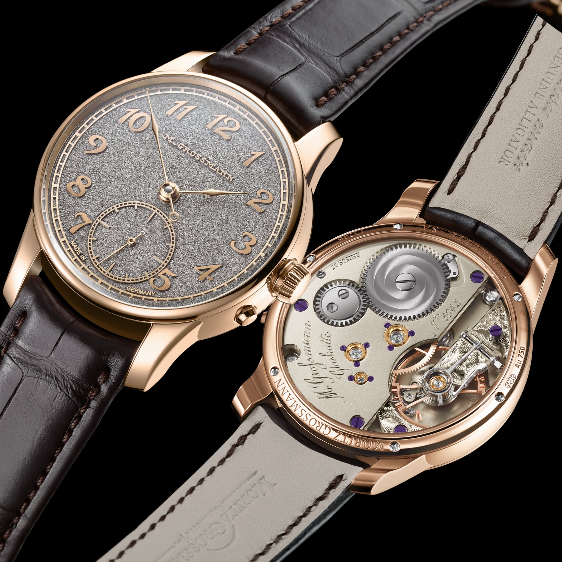 Moritz Grossmann Tremblage Rose Gold 200th Anniversary MG-003976