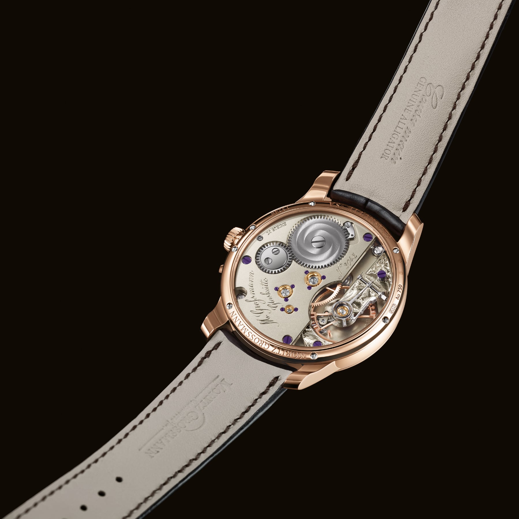 Moritz Grossmann Tremblage Rose Gold 200th Anniversary MG-003976