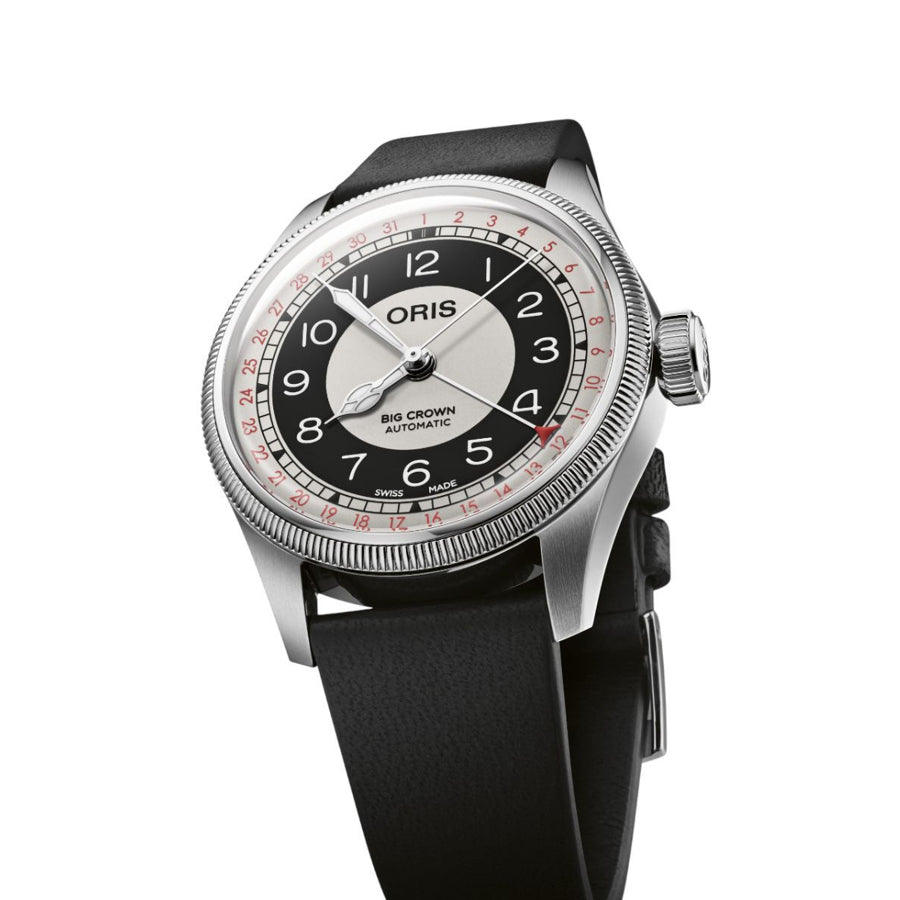 Oris 01 754 7779 4061-07 5 19 25 Big Crown Pointer Date "Bullseye"