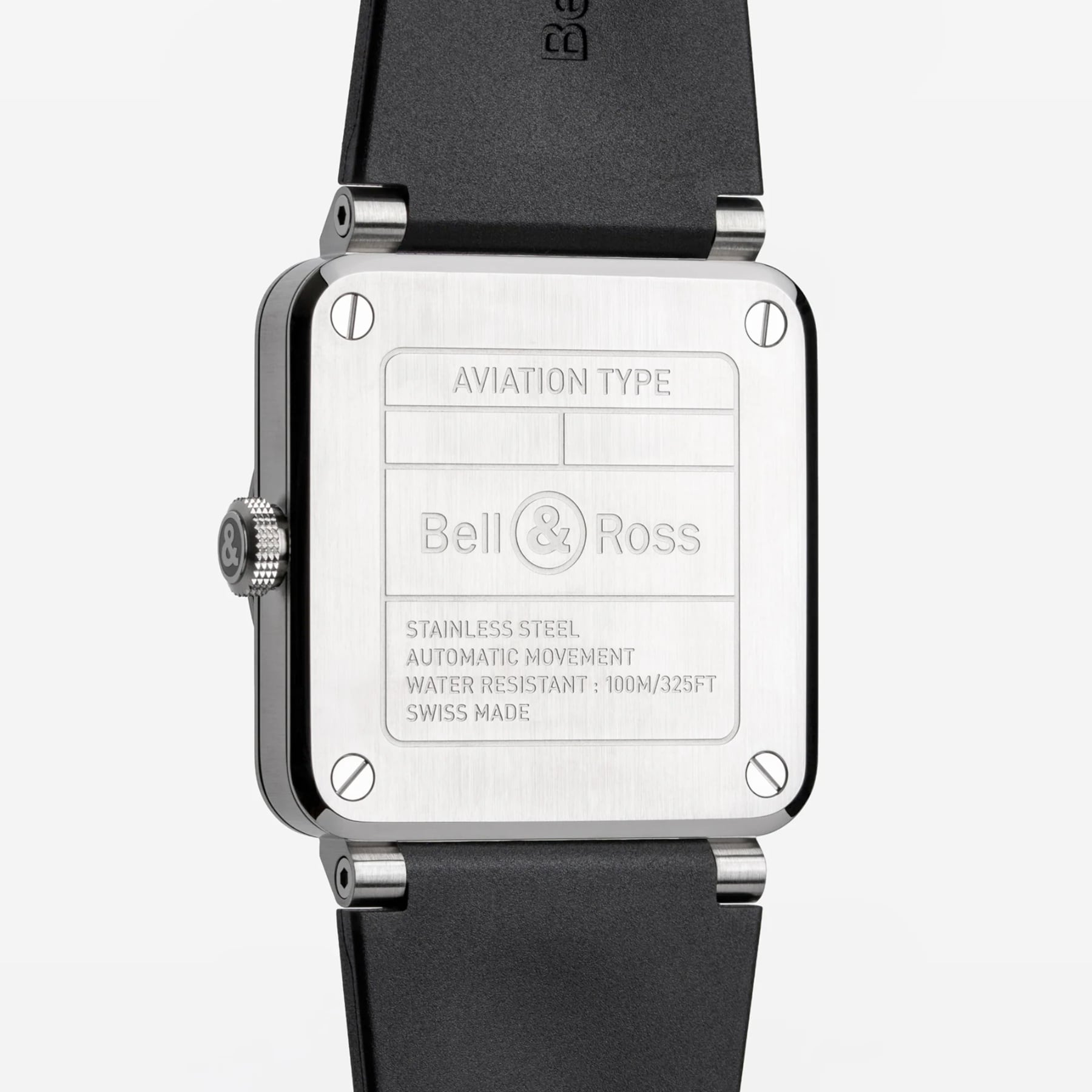 Bell & Ross BR-03 Skeleton Steel BR03A-BL-SKST/SRB
