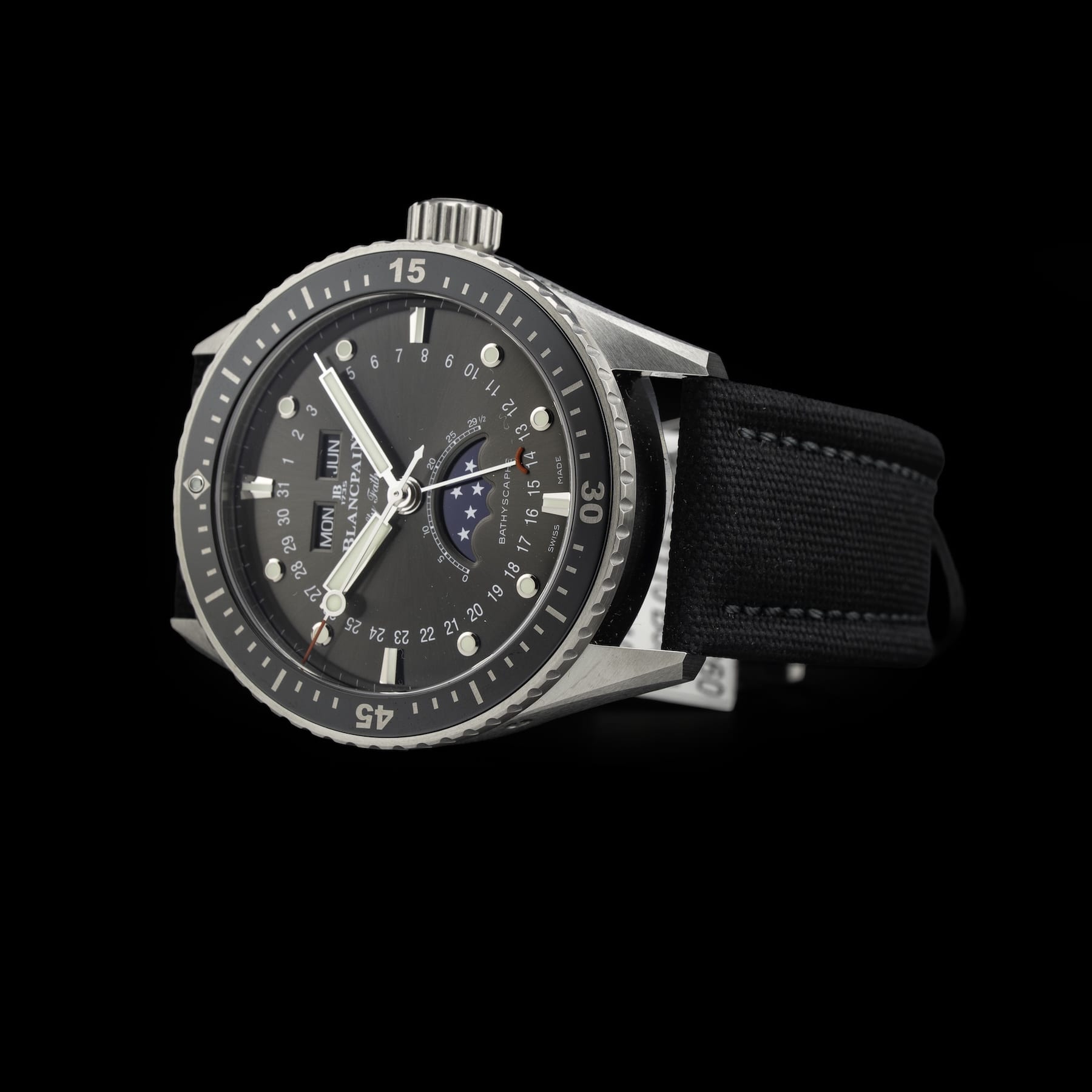 Blancpain Fifty Fathoms Bathyscaphe Quantieme Complet 5054 1110 B52A