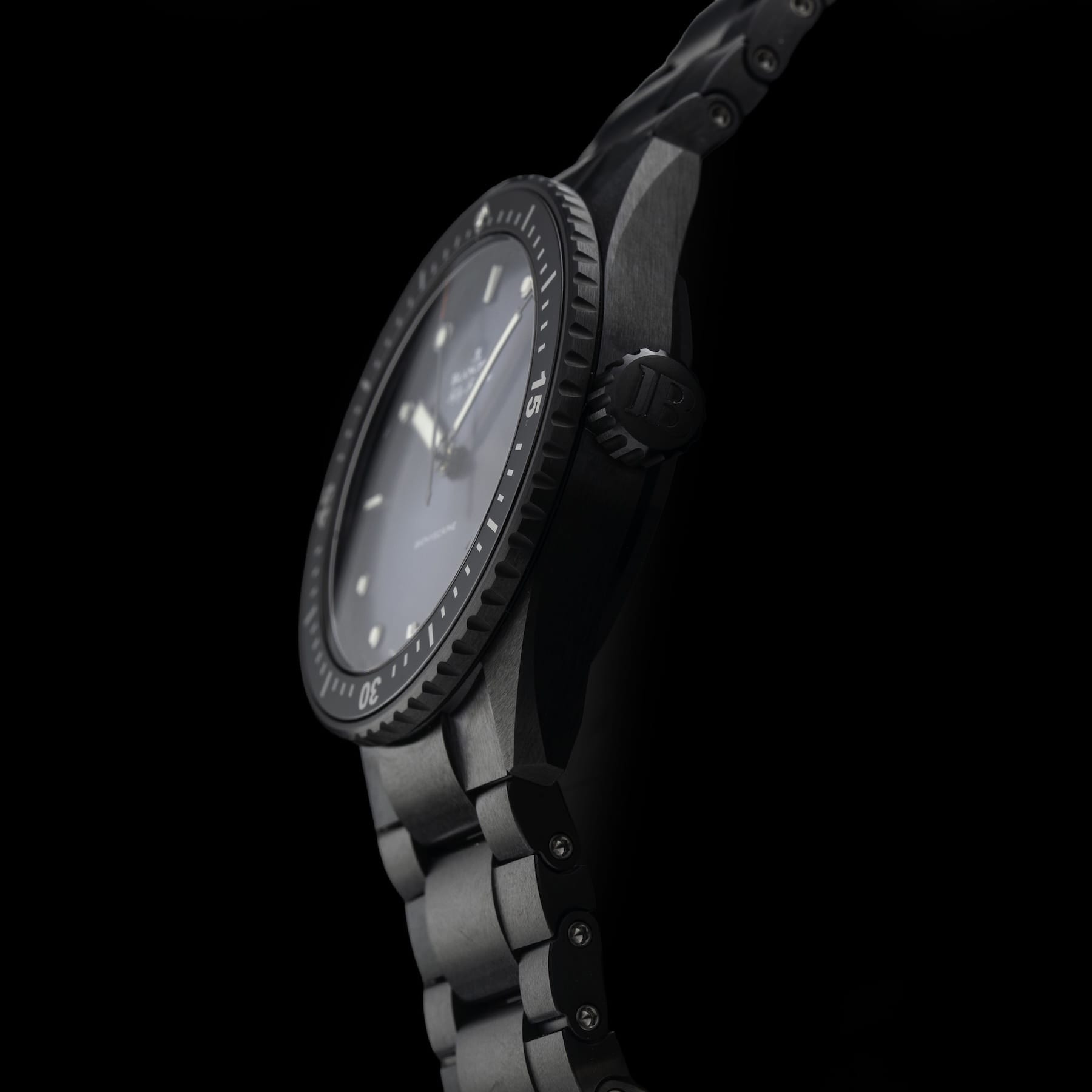 Blancpain 5000A 0140 01S Fifty Fathoms Bathyscaphe Automatic 43.6mm Blue Dial