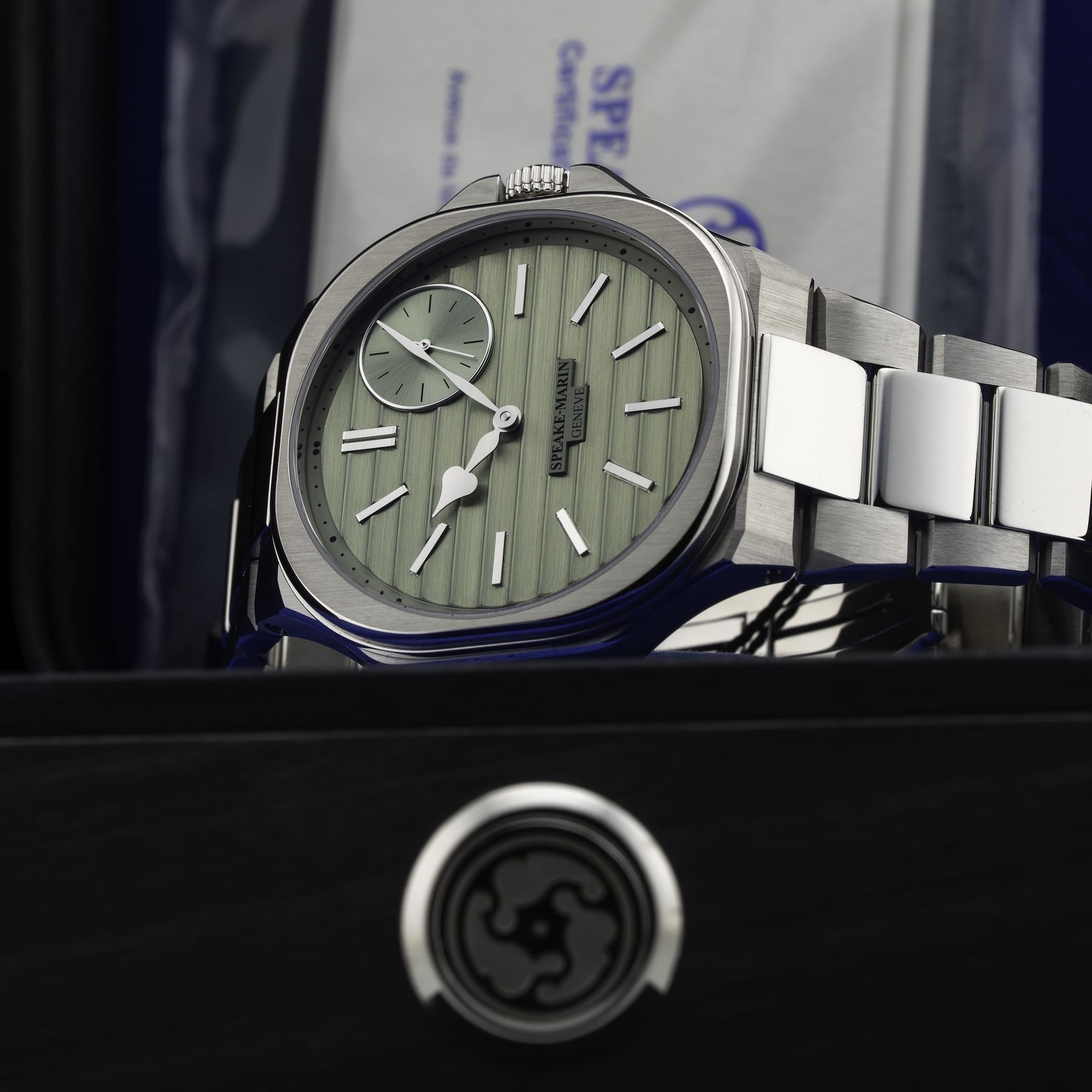 Speake-Marin Ripples Metallic Green 604015460