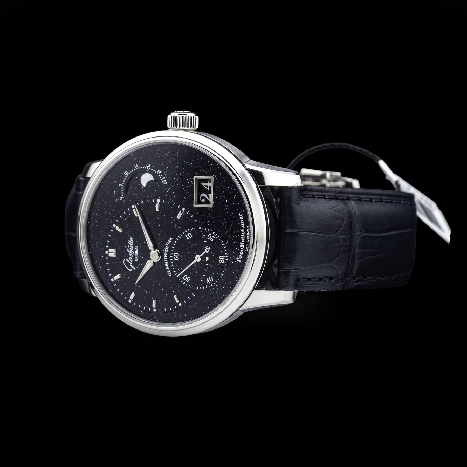 Glashütte Original PanoMaticLunar on Leather Strap 1-92-14-01-03-61