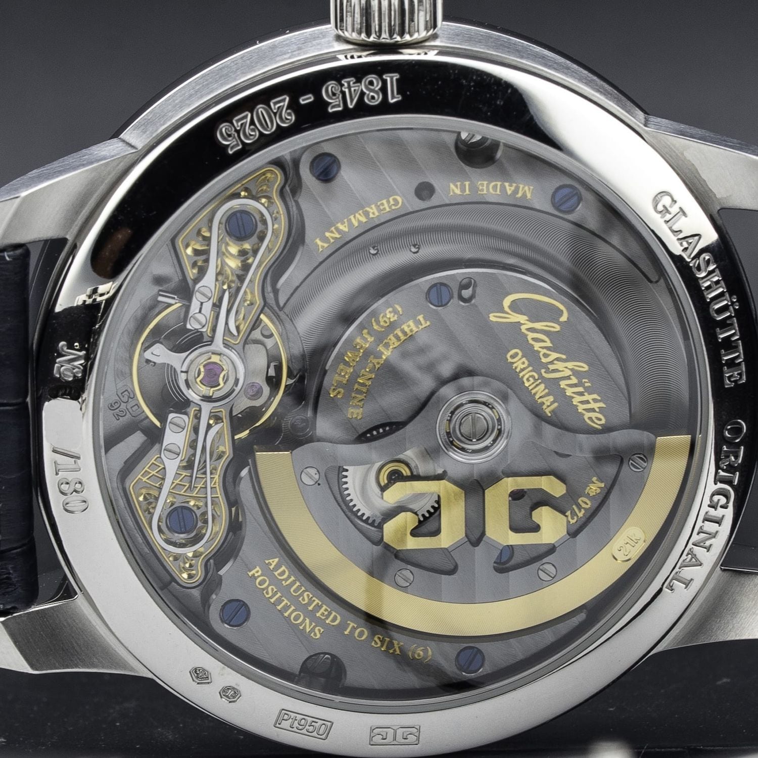 Glashütte Original PanoMaticLunar on Leather Strap 1-92-14-01-03-61