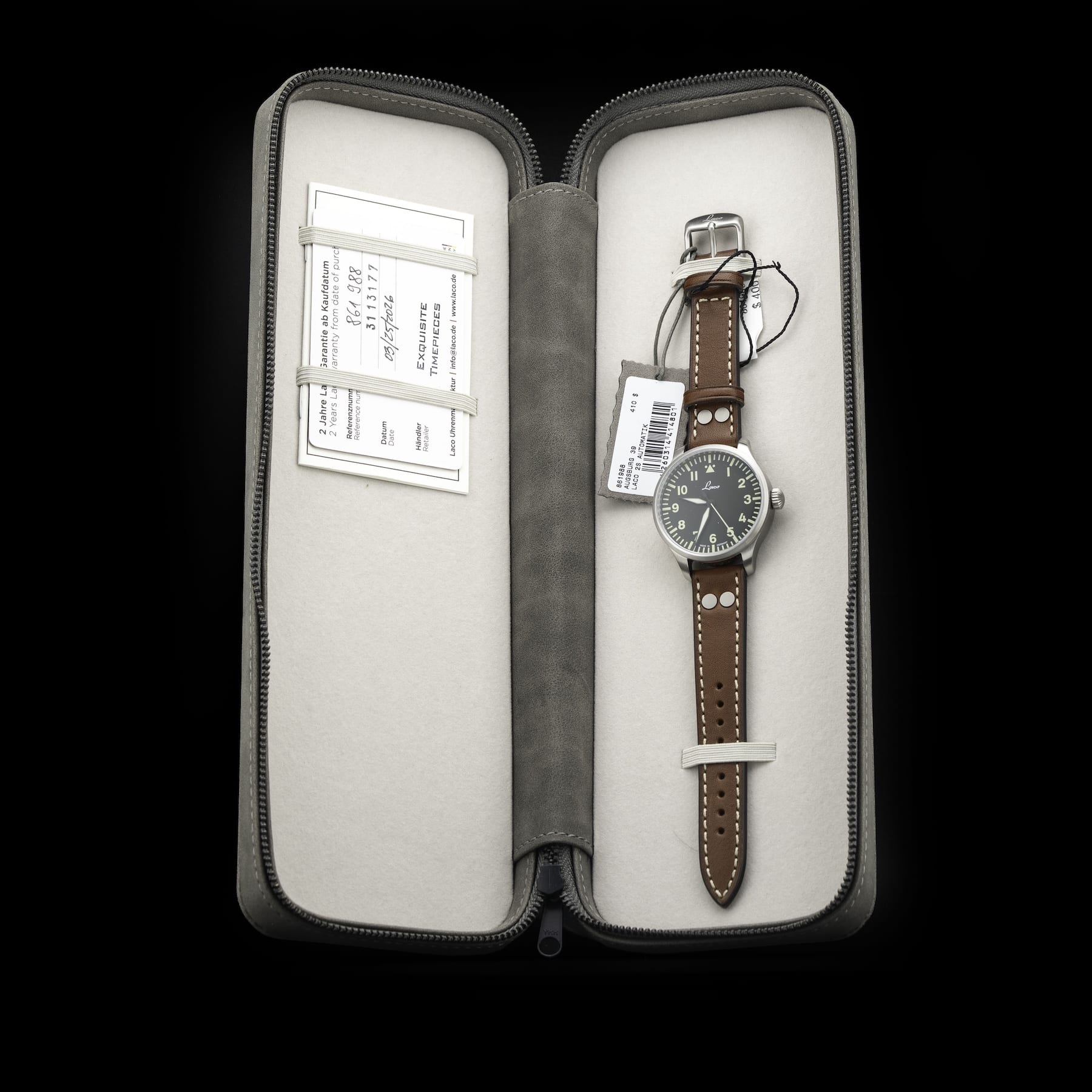 Laco Pilot Augsburg 39mm 861988