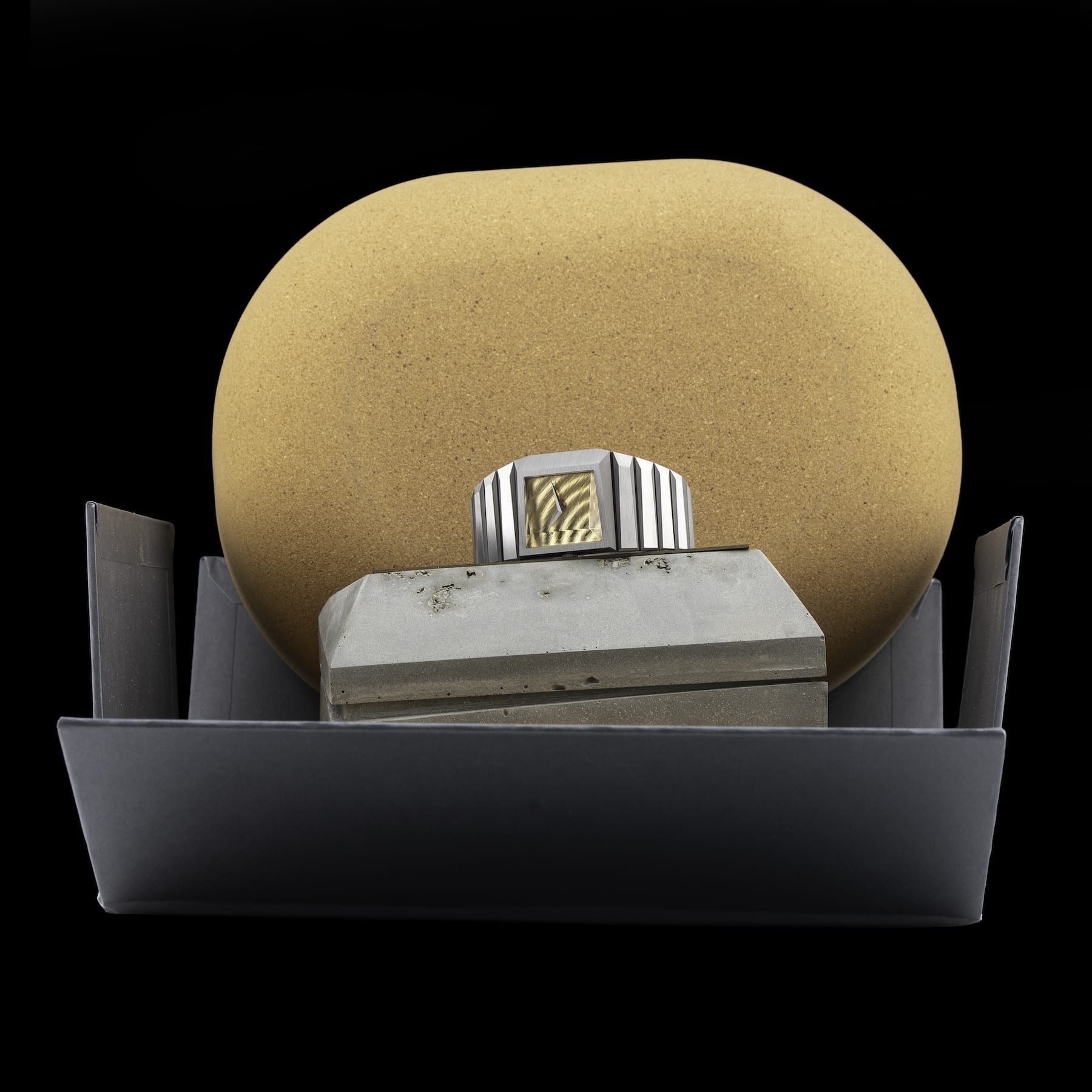 Toledano & Chan B/1.3R - 18K Gold Ripple Dial on Titanium