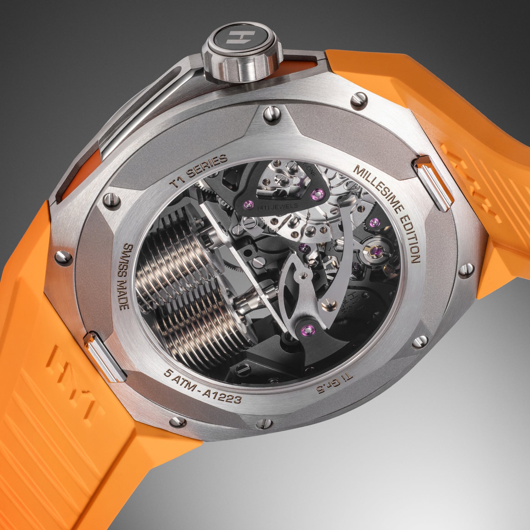 HYT S1 Titanium Orange Millésime Edition