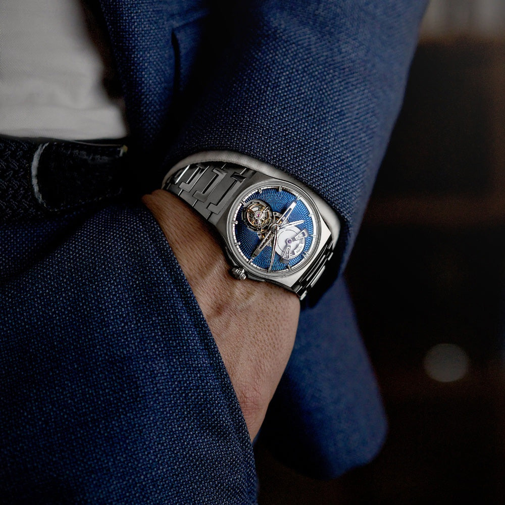 Czapek Antarctique Tourbillon Cosmic Blue