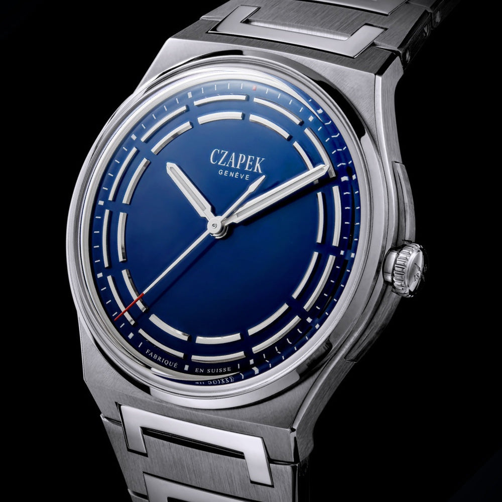 Czapek Antarctique S Titanium Dark Sector Cosmic Blue