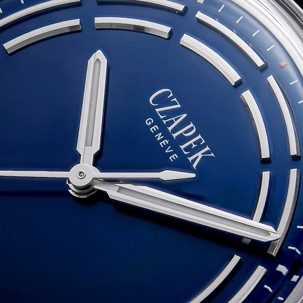 Czapek Antarctique S Titanium Dark Sector Cosmic Blue