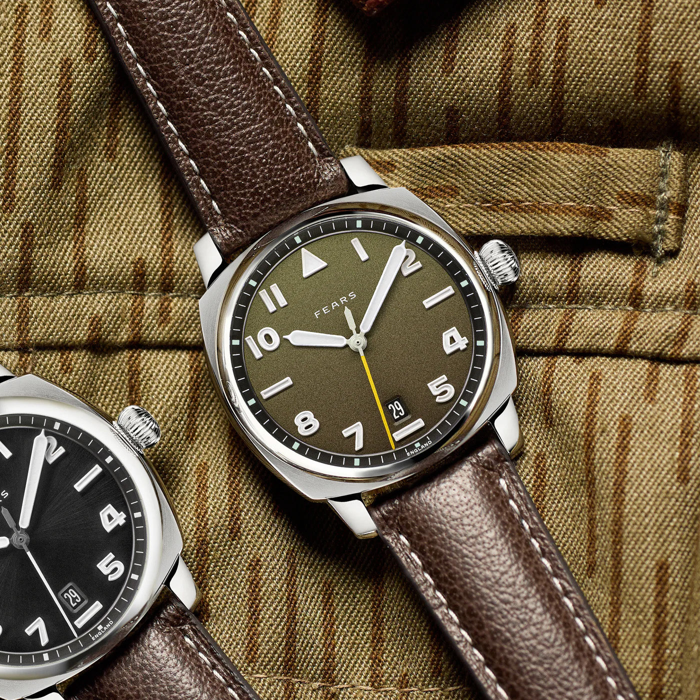 Fears Brunswick 40 Filton Squadron Green on Strap