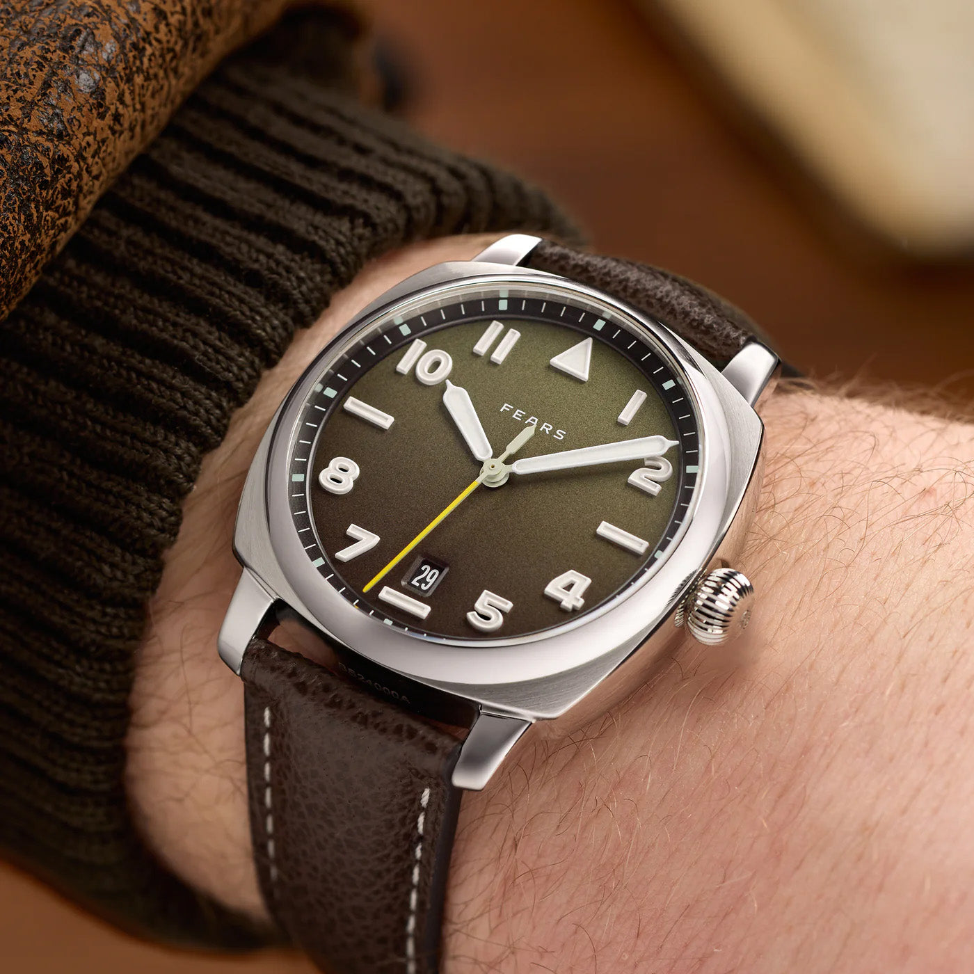 Fears Brunswick 40 Filton Squadron Green on Strap