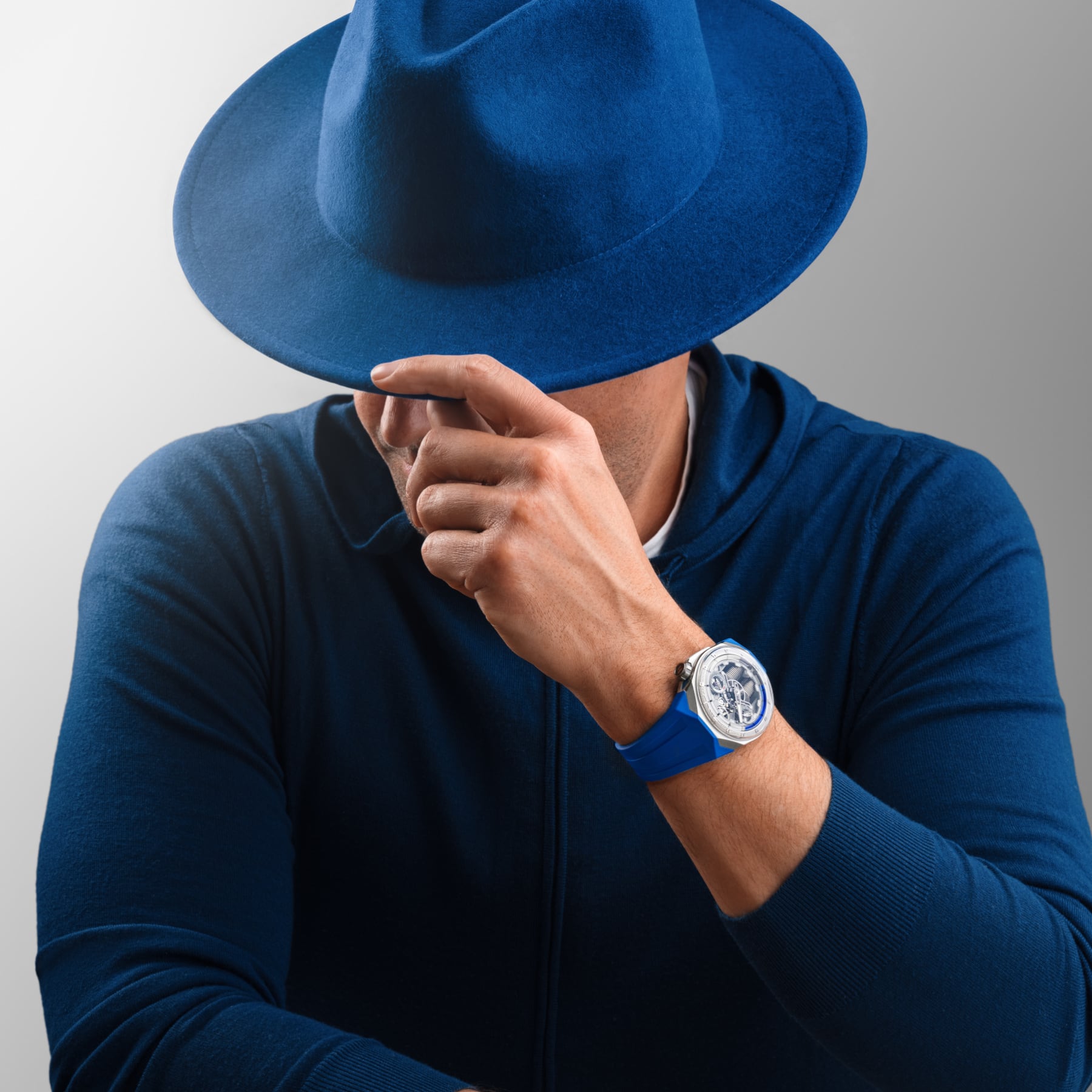HYT S1 Beadblasted Titanium Blue