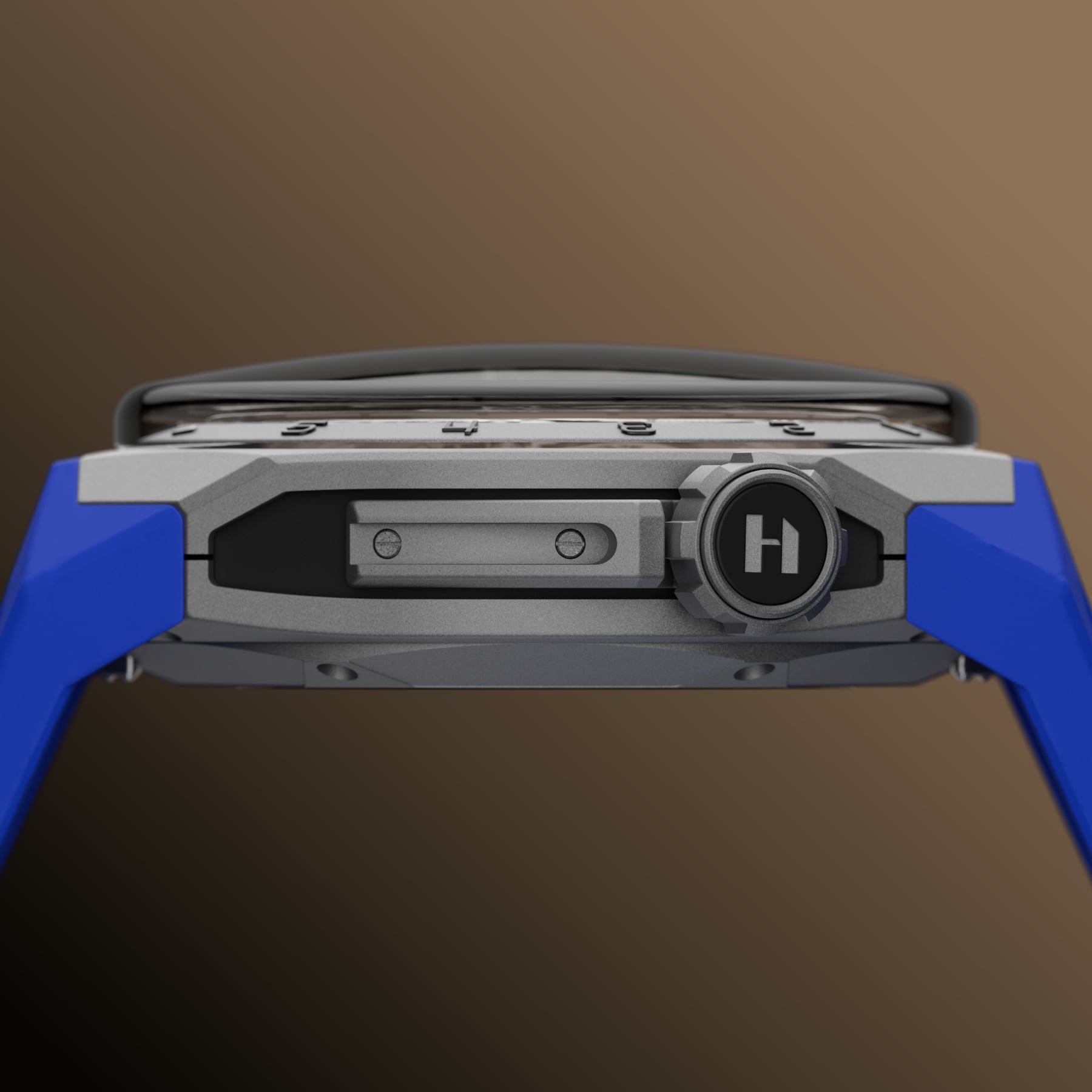 HYT S1 Beadblasted Titanium Blue
