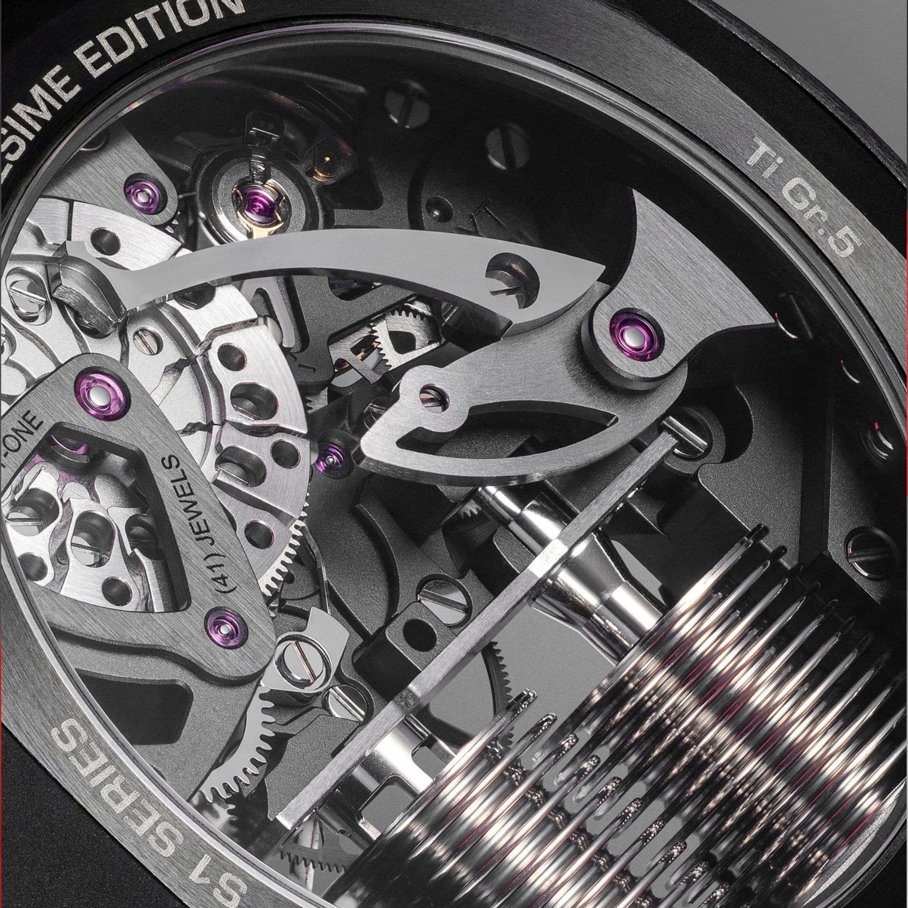 HYT S1 Titanium DLC Red Millésime Edition
