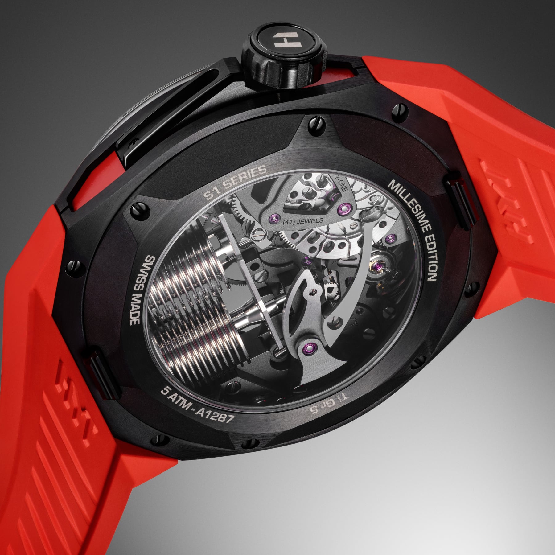 HYT S1 Titanium DLC Red Millésime Edition