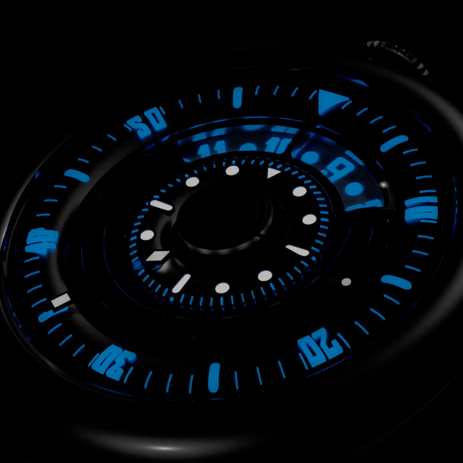 Gaga Laboratorio Aqualab Silver Grey and Blue AQ02-01